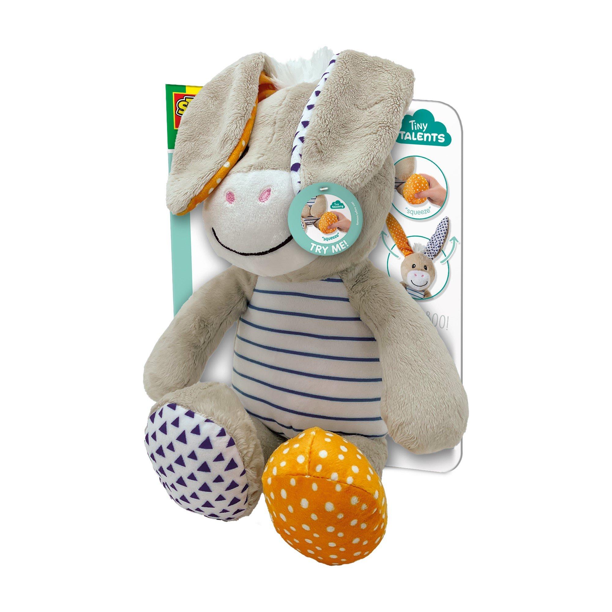 Multi - SES Creative - Donkey - Peek-a-boo cuddly toy - 1
