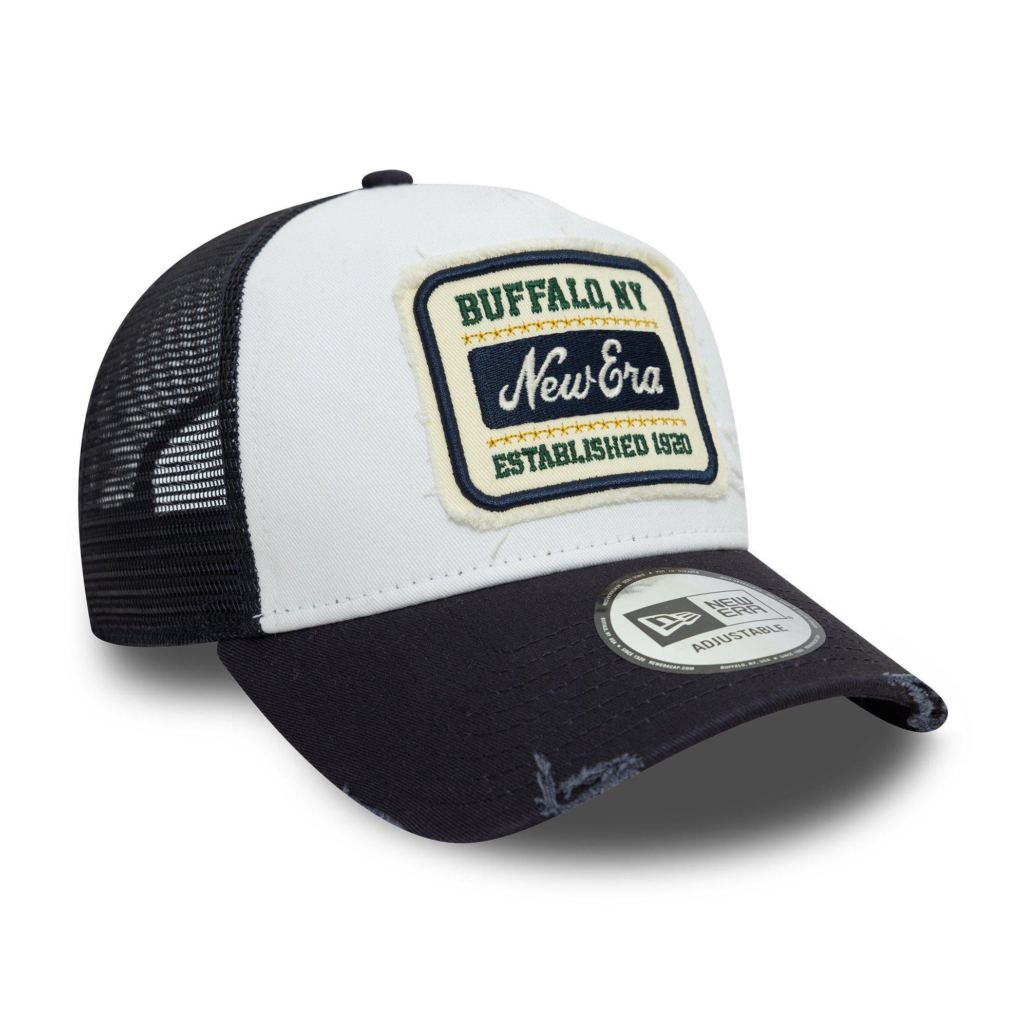 New Era Distressed Trucker Cap