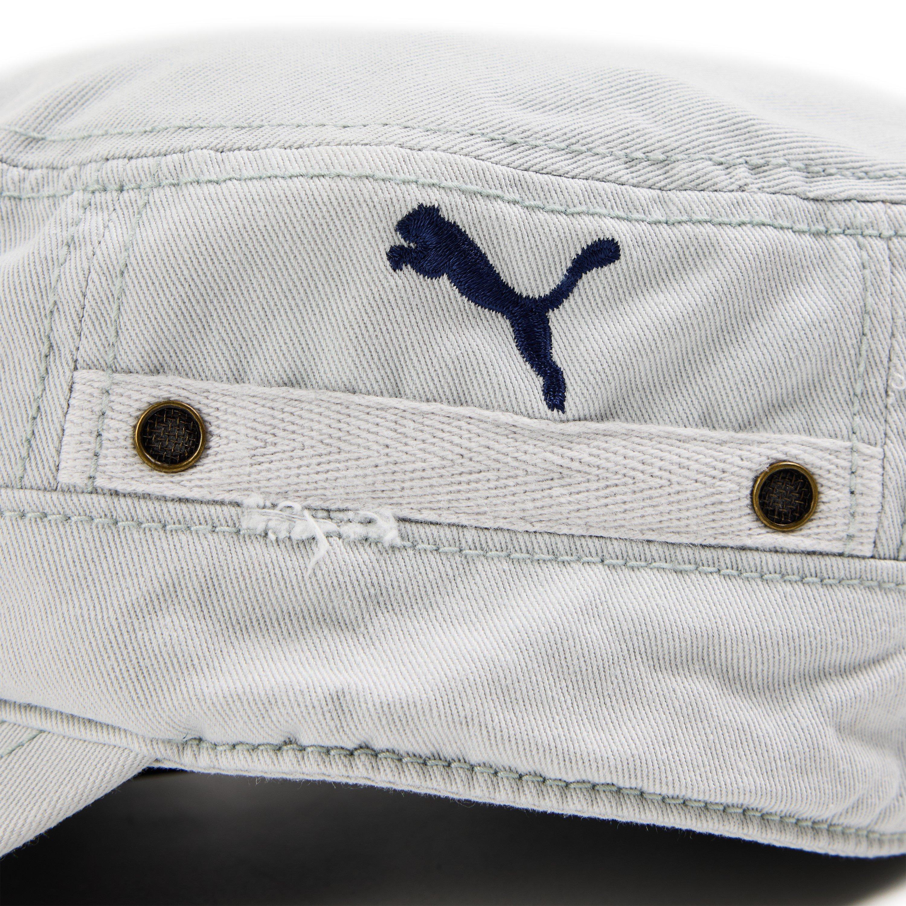 White - Puma - Str Military Cap Mens - 3