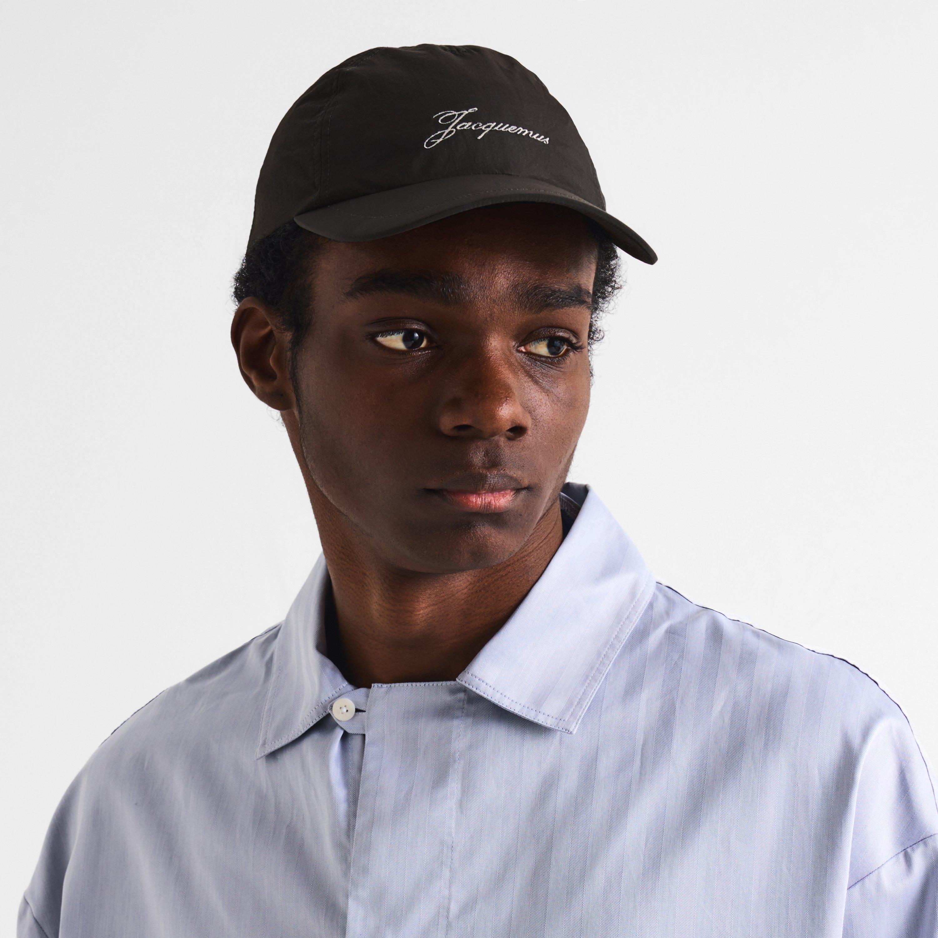 Dark Brown - Jacquemus - Jacq Script Cap Sn62 - 3