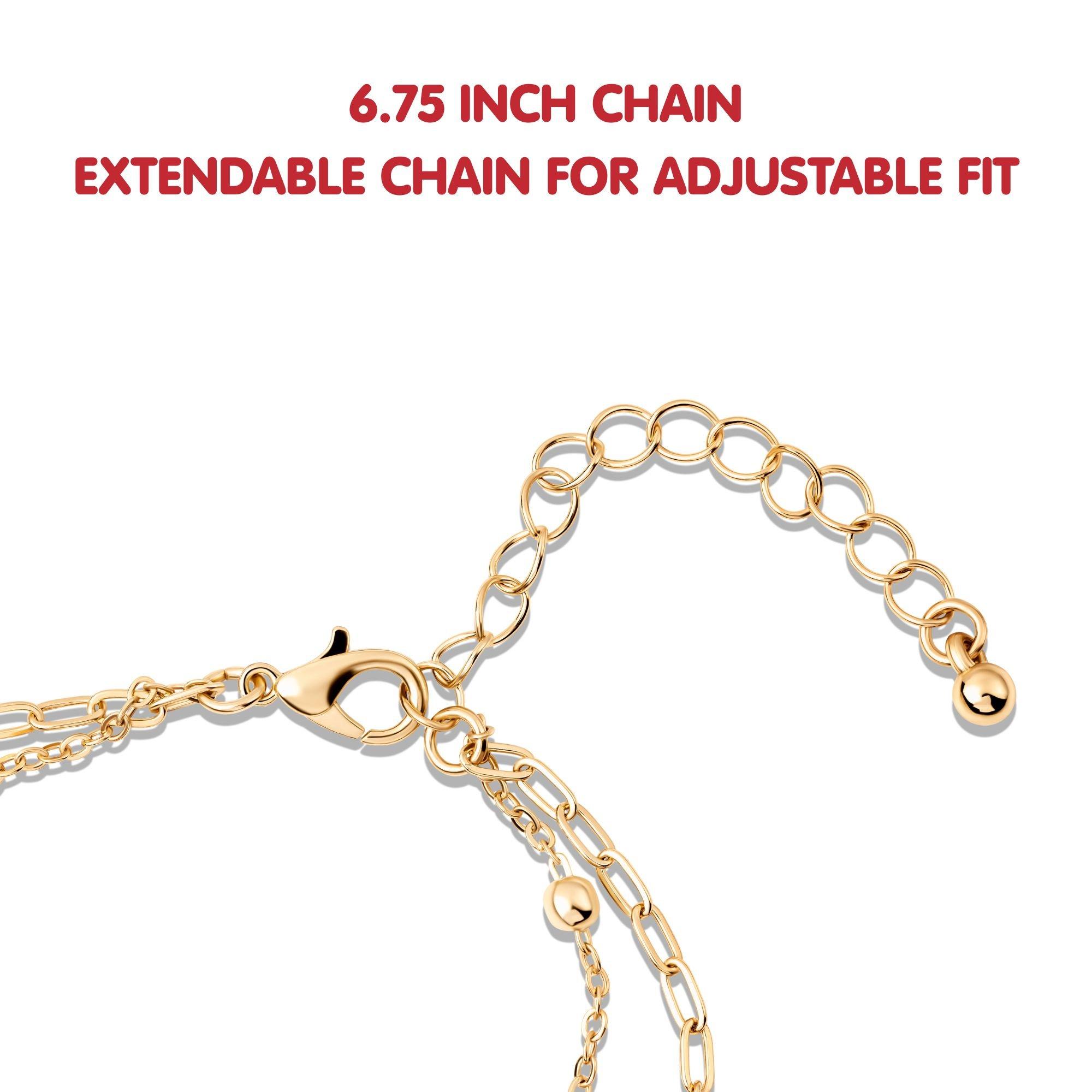 Gold - Harry Potter - Harry Potter Gryffindor charm bracelet - 4