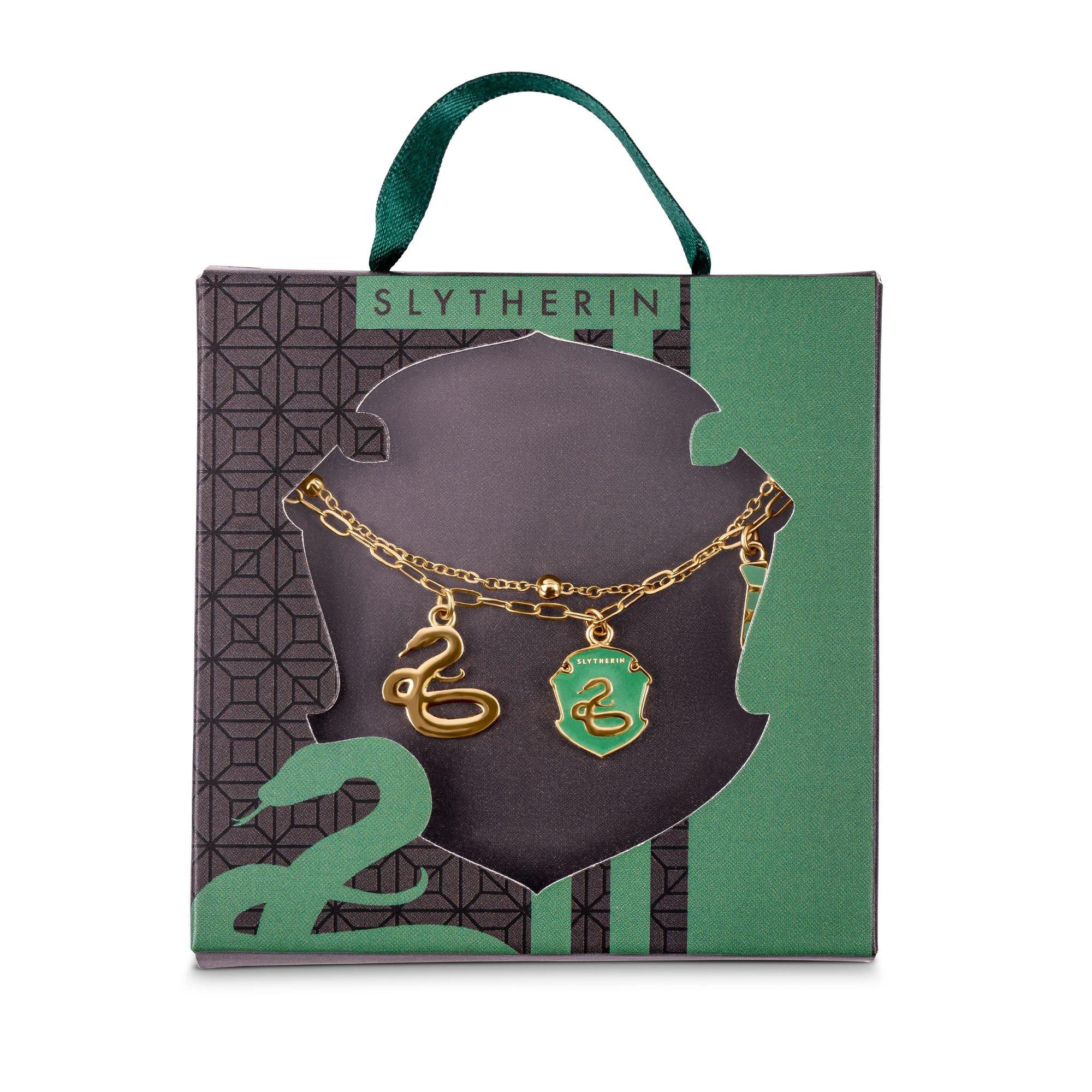 Gold - Harry Potter - Harry Potter Slytherin charm bracelet - 5