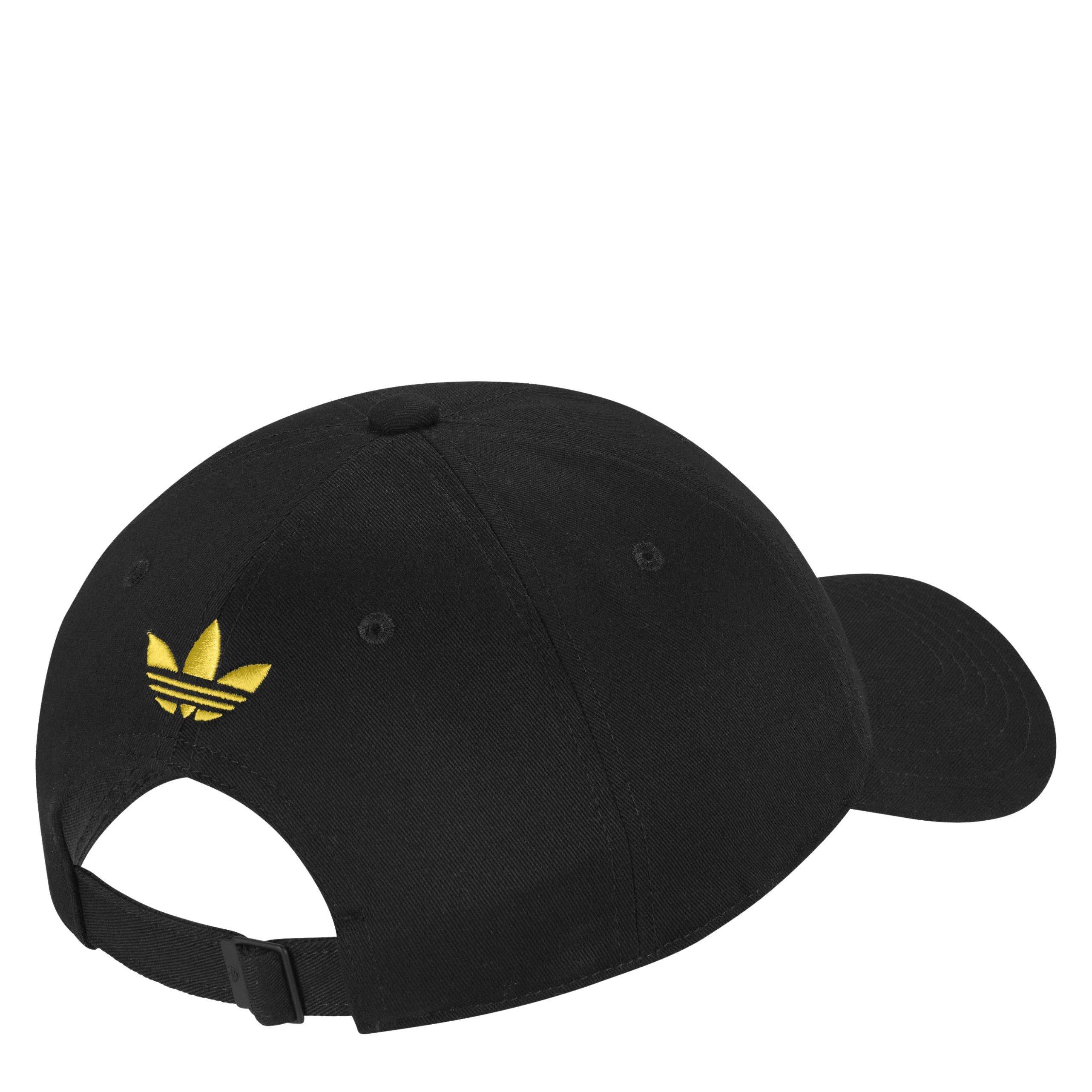 Negro/Amarillo - adidas - Manchester United Baseball Cap Adults - 2