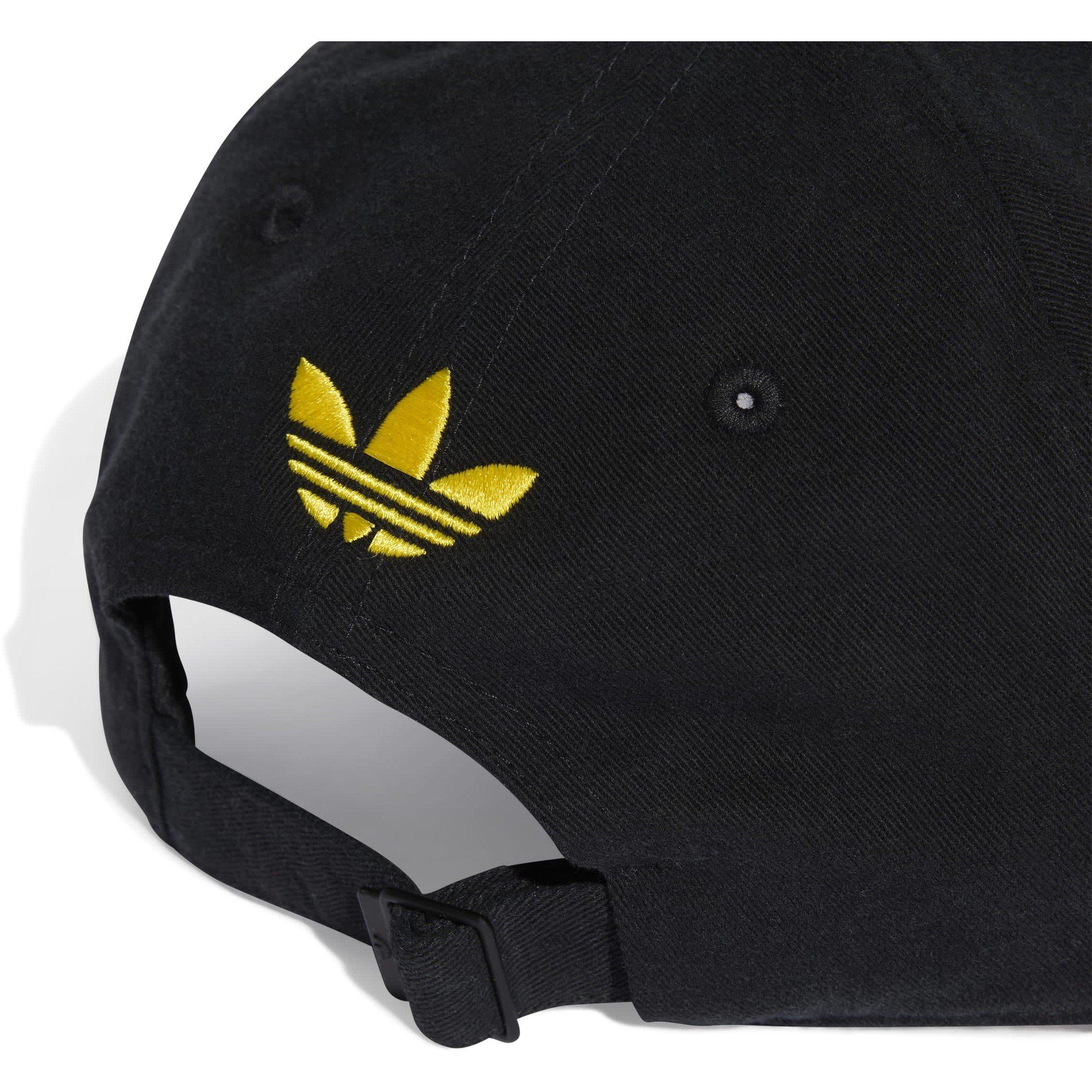 Negro/Amarillo - adidas - Manchester United Baseball Cap Adults - 4