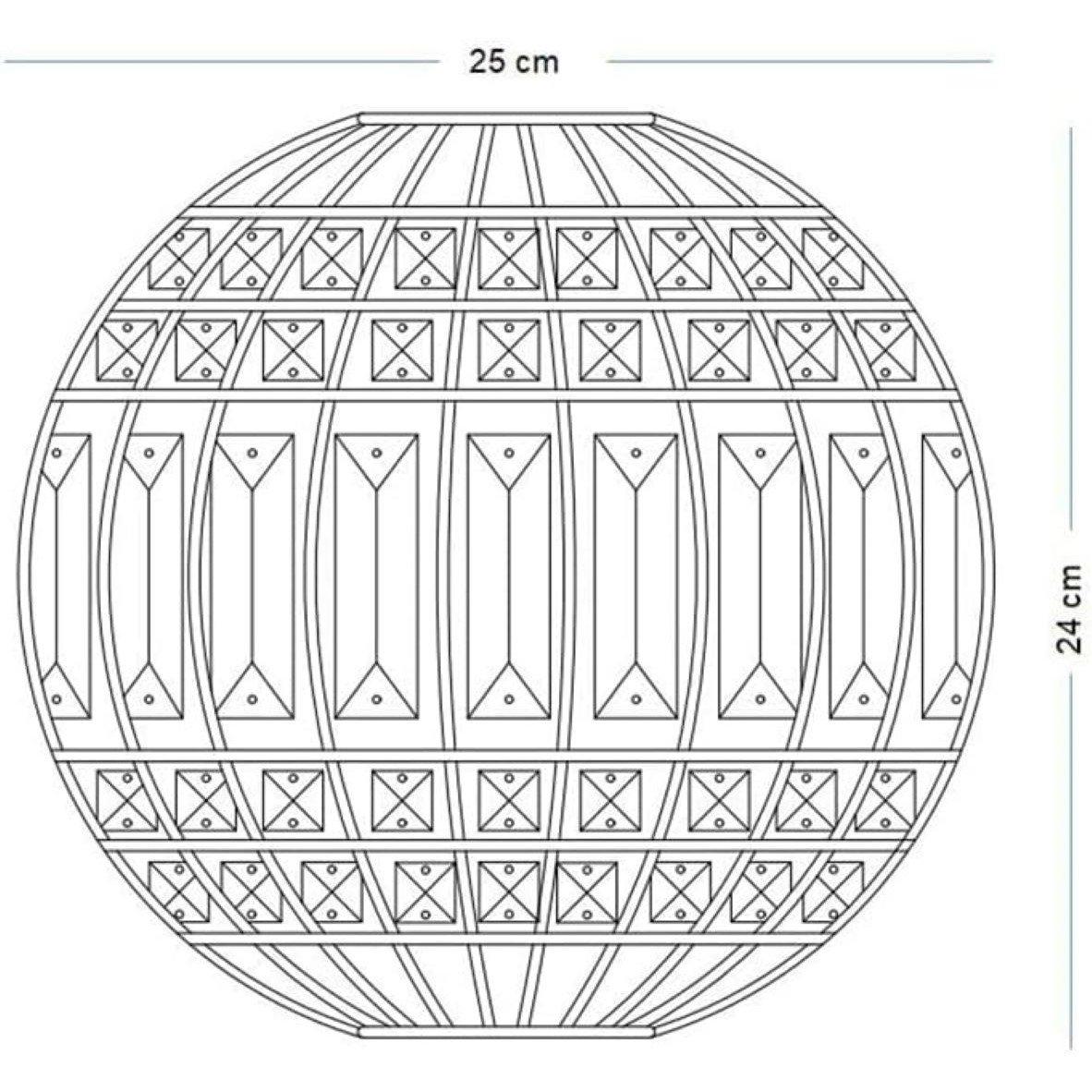 Chrome - Other - Apollo Sphere Style Chandelier Light Pendant - 3