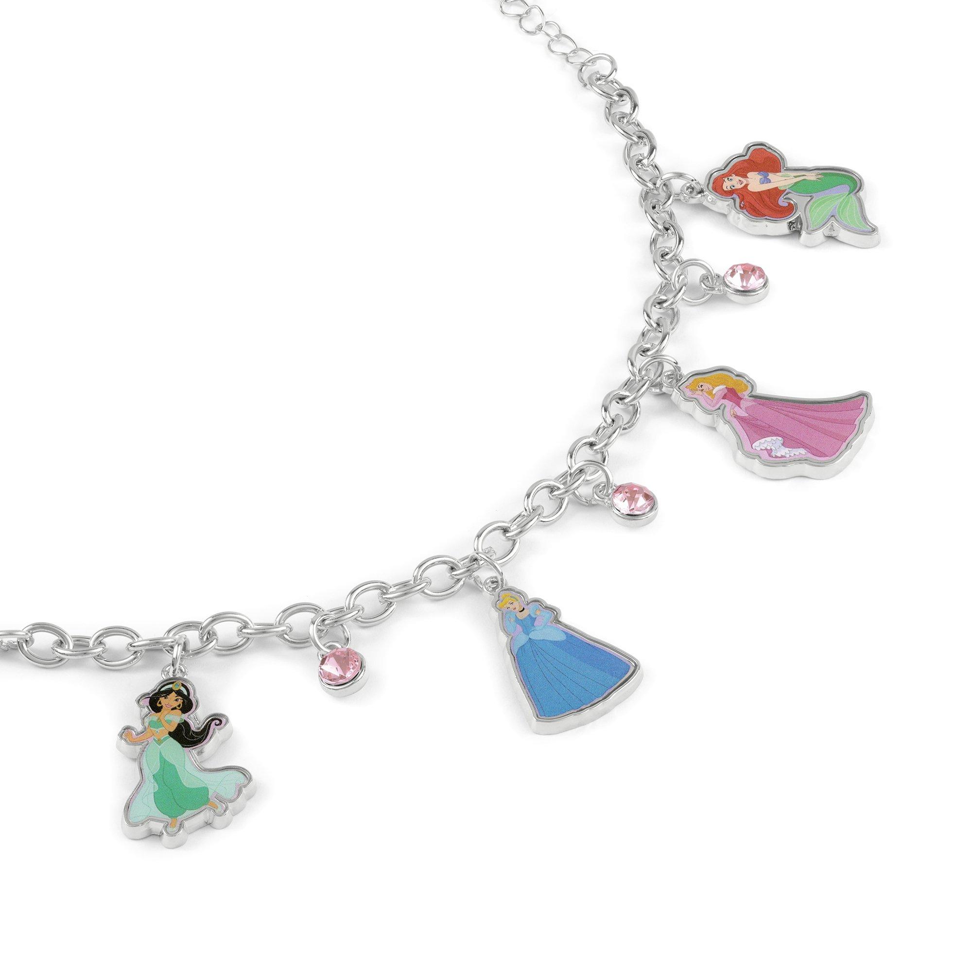 Silver - Disney - Disney Princess charm bracelet - 2