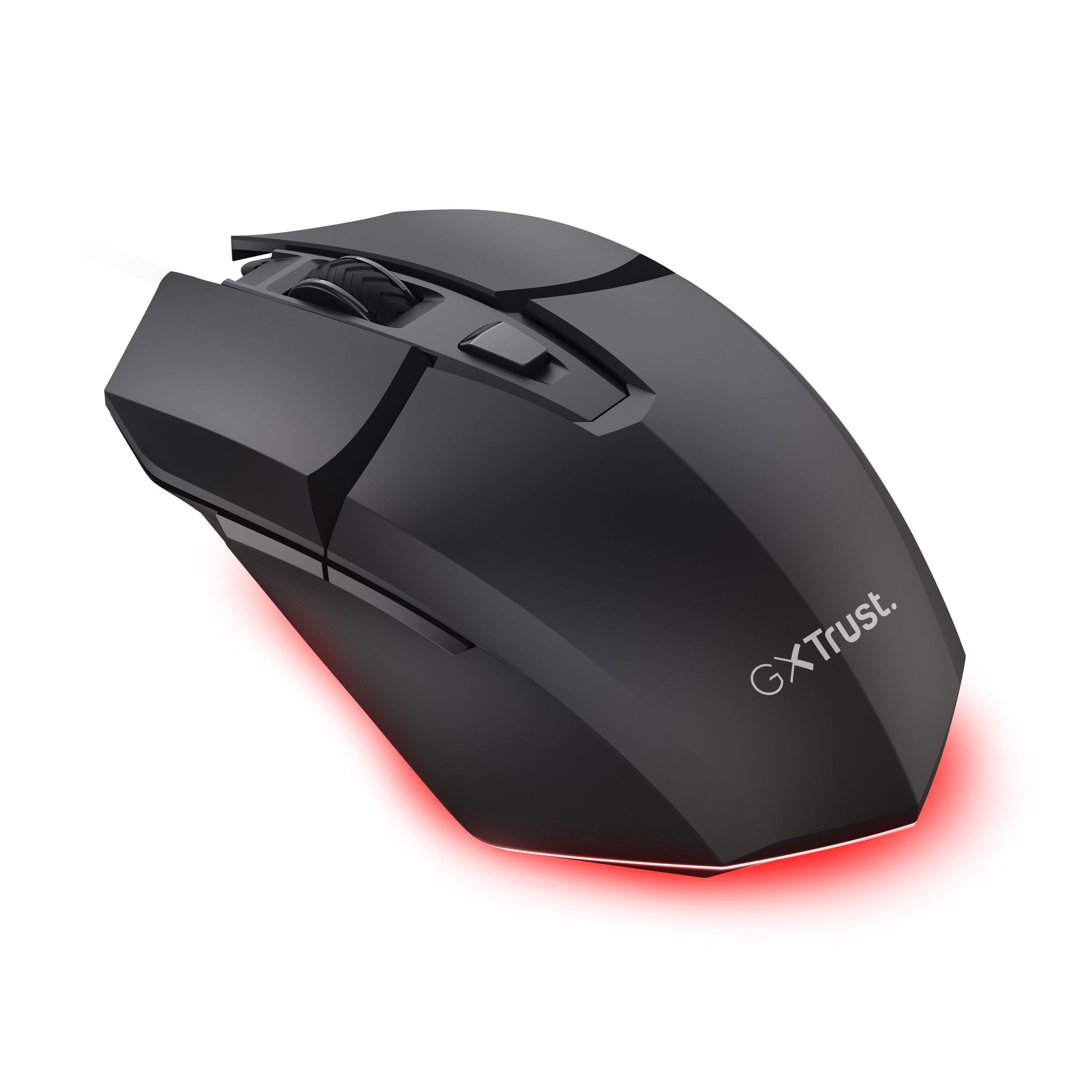Zwart - Trust - Trust Gaming GXT 122 Felox+ Dual Wireless Mouse - 1