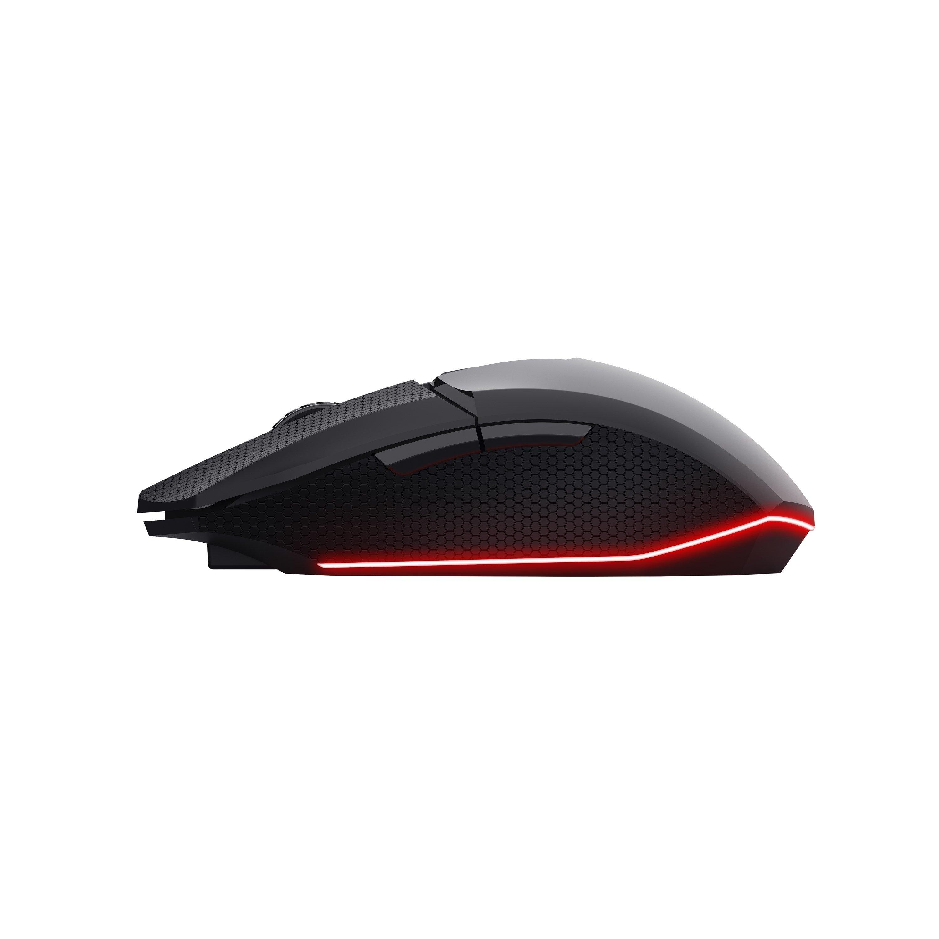 Zwart - Trust - Trust Gaming GXT 122 Felox+ Dual Wireless Mouse - 5