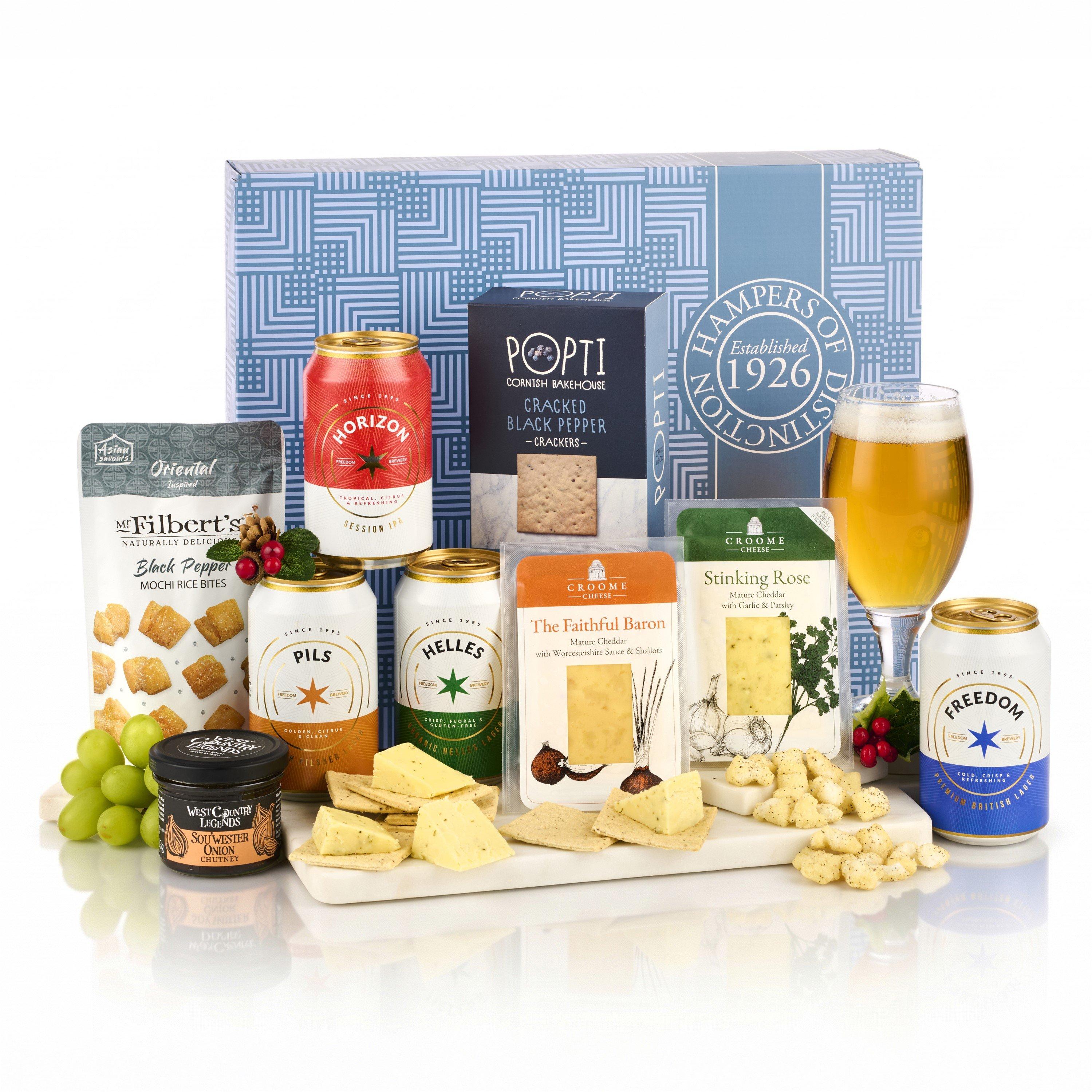 Multi - Spicers of Hythe - Beer & Cheese Gift Box  Craft Beer Gift