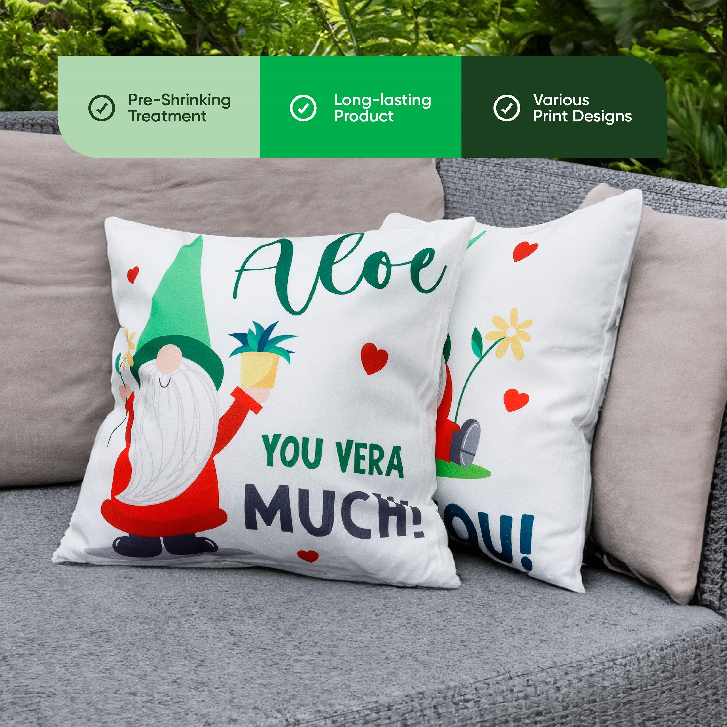 Multi - Streetwize - Pack of 2 Decorative Scatter Cushion Covers 45x45c - 3