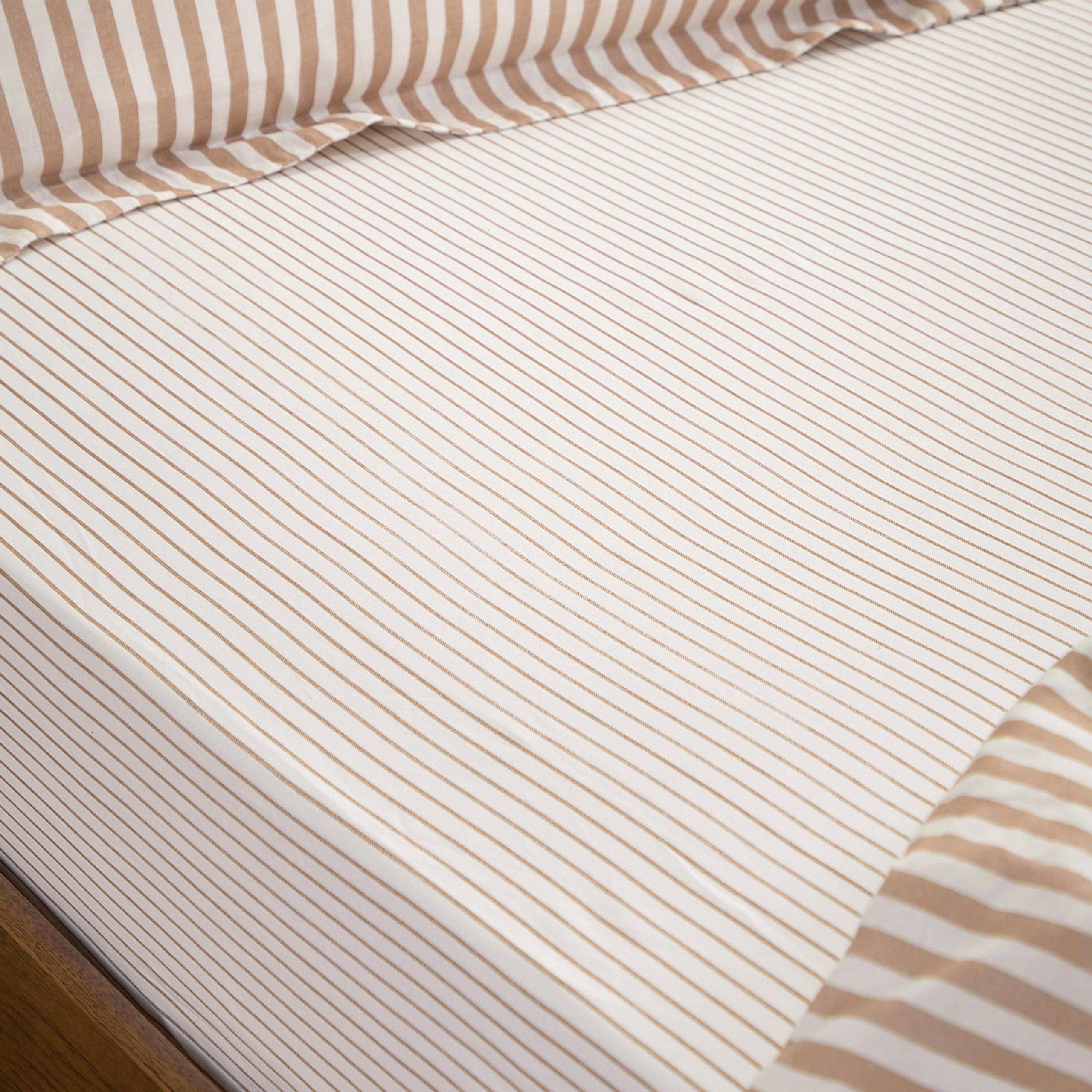 Yard Hebden 100% Cotton Narrow Stripe Fitted Sheets