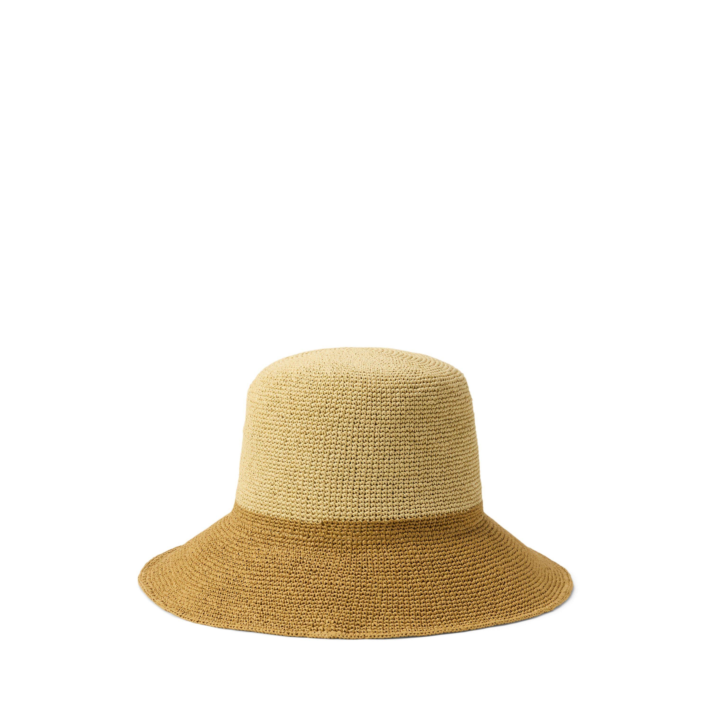 Birch Tan - Lauren by Ralph Lauren - Women's Crochet Bucket Hat - 2