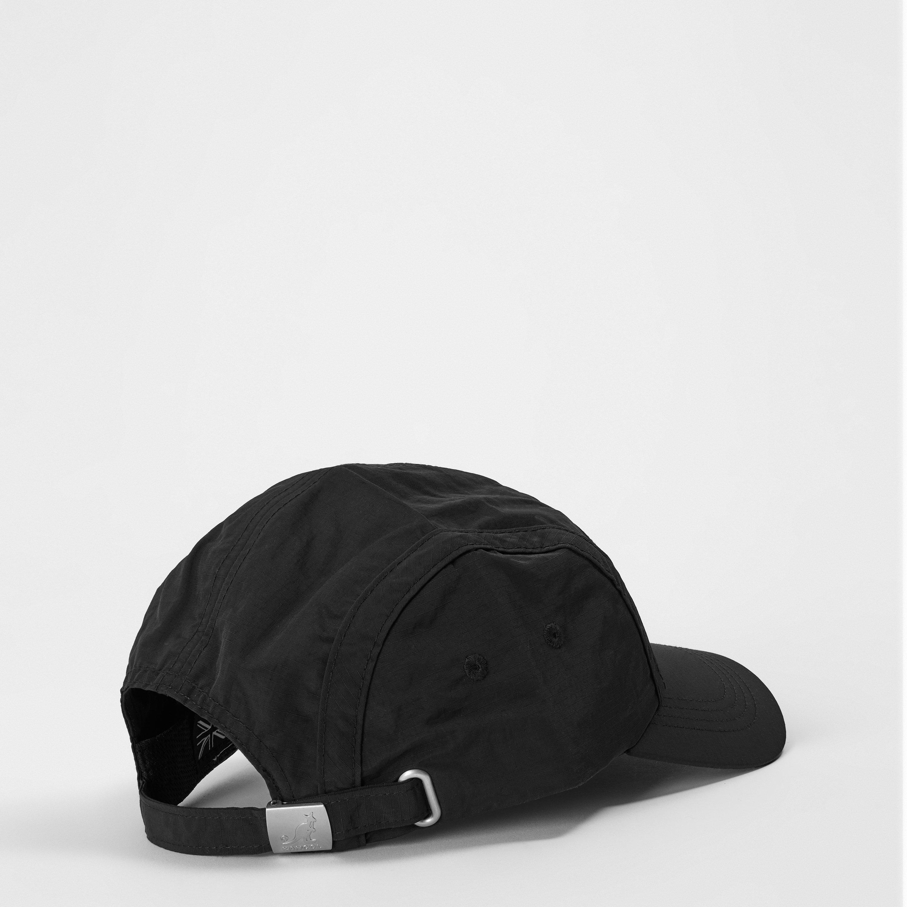 Black - Kangol - Panel Baseball Cap - 2