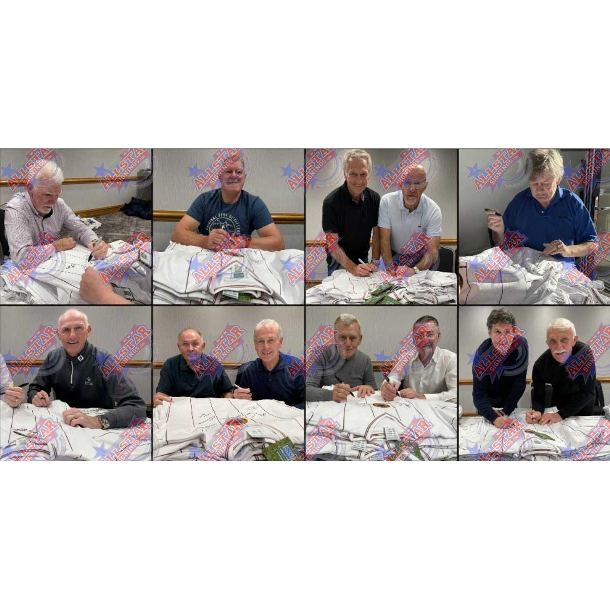 Claret - AllStarSignings Ltd - Aston Villa European Cup Final shirt signed by 12 - 2