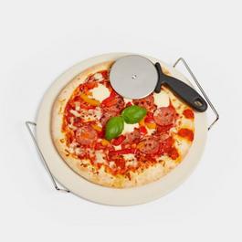 VonShef VonShef - BBQ Pizza Stone & Cutter
