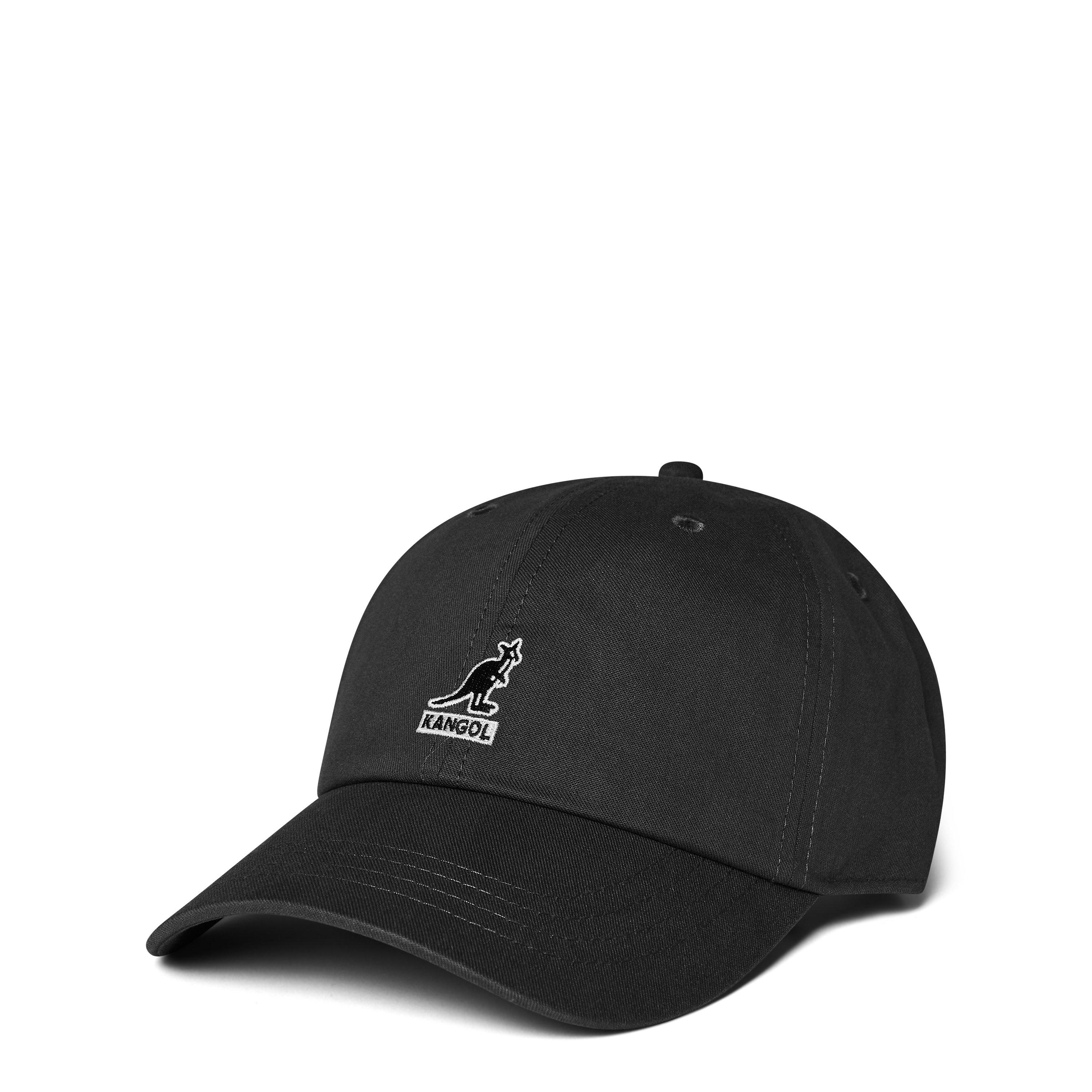 Black - Kangol - Women's Kangaroo Panel Baseball Cap - 1