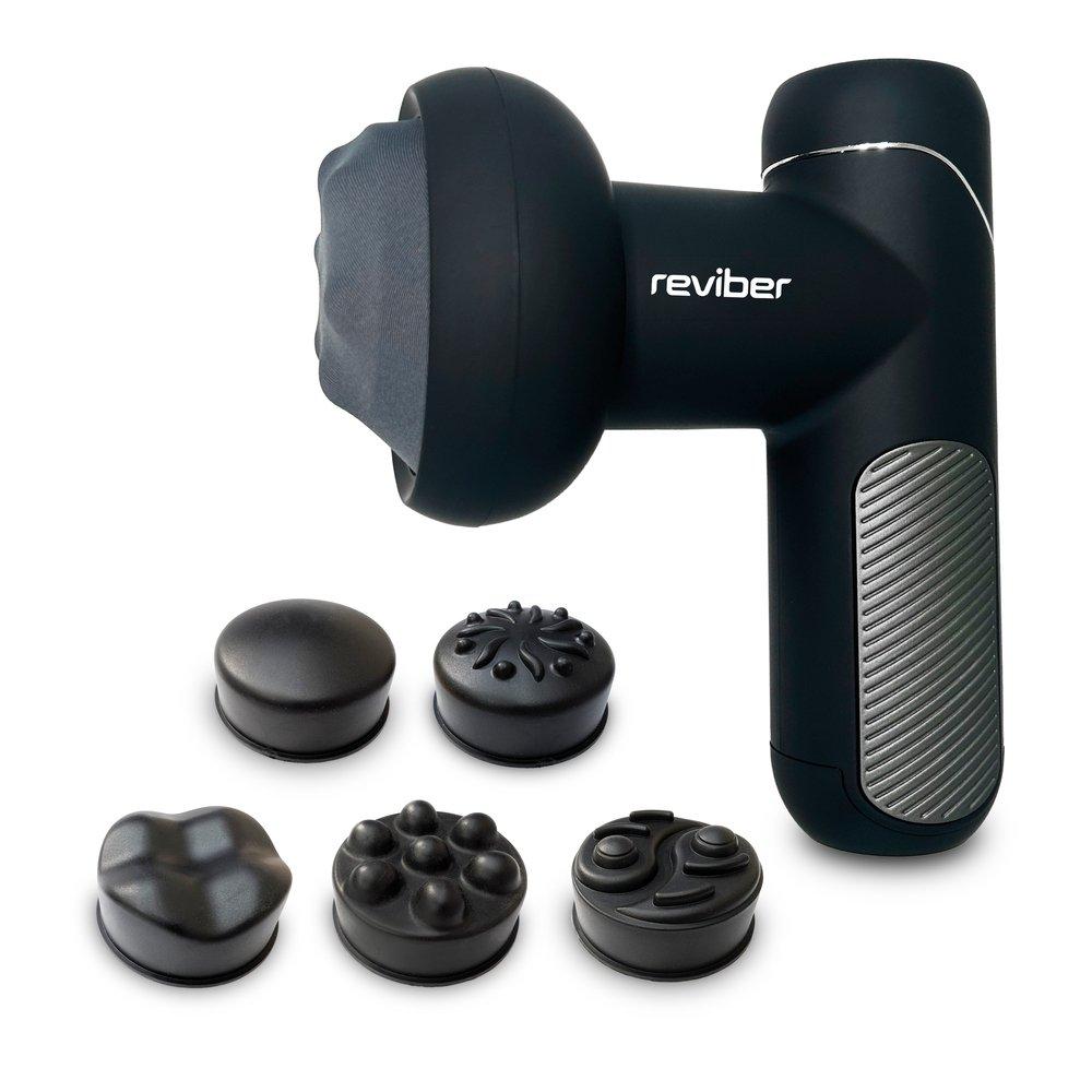 Black - Reviber - Reviber Active Relief Shiatsu Massager - 1