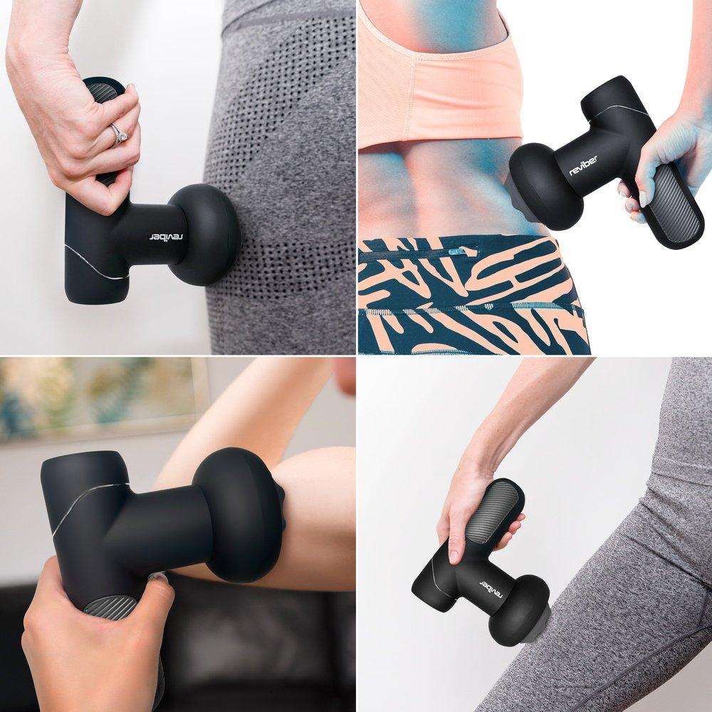 Black - Reviber - Reviber Active Relief Shiatsu Massager - 2