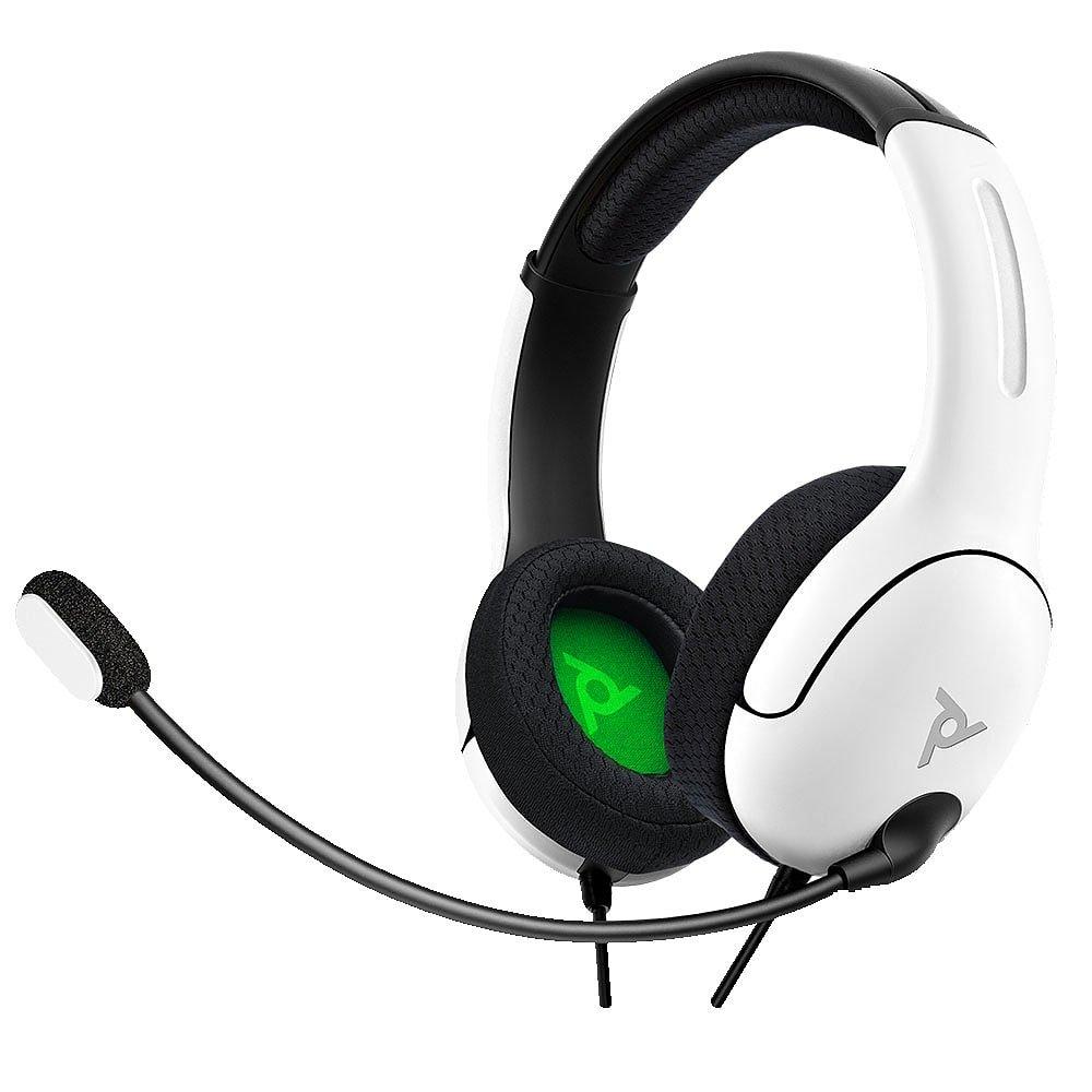 Xbox 4 - PDP - Lvl40 Wired Stereo Xbox Headset - White - 1