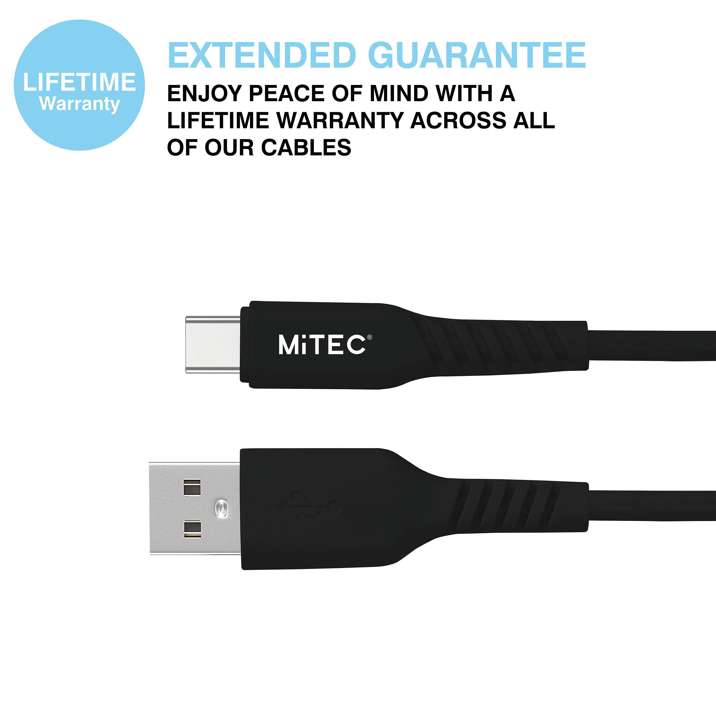 Crna - MiTEC - MITEC 1M USB-C CABLE BLACK - 3