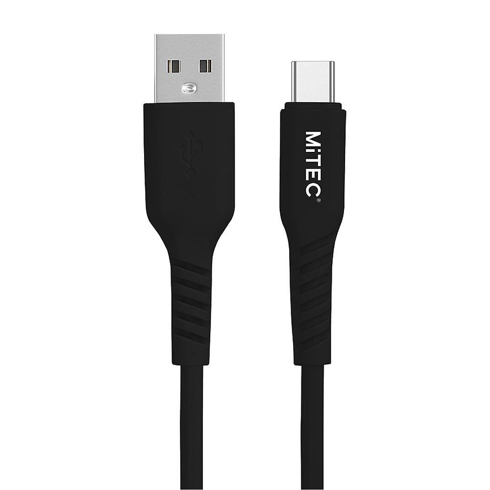 Sort - MiTEC - MITEC 2M USB-C CABLE BLACK - 1