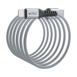 MiTEC GAME Unbreakable Lightning to USB A 1m Silver