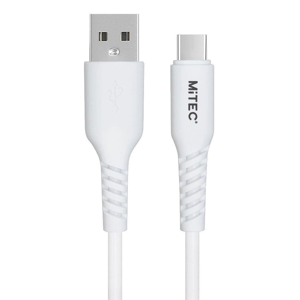 Mitec  Usb-A To Usb-C 2M Cable White