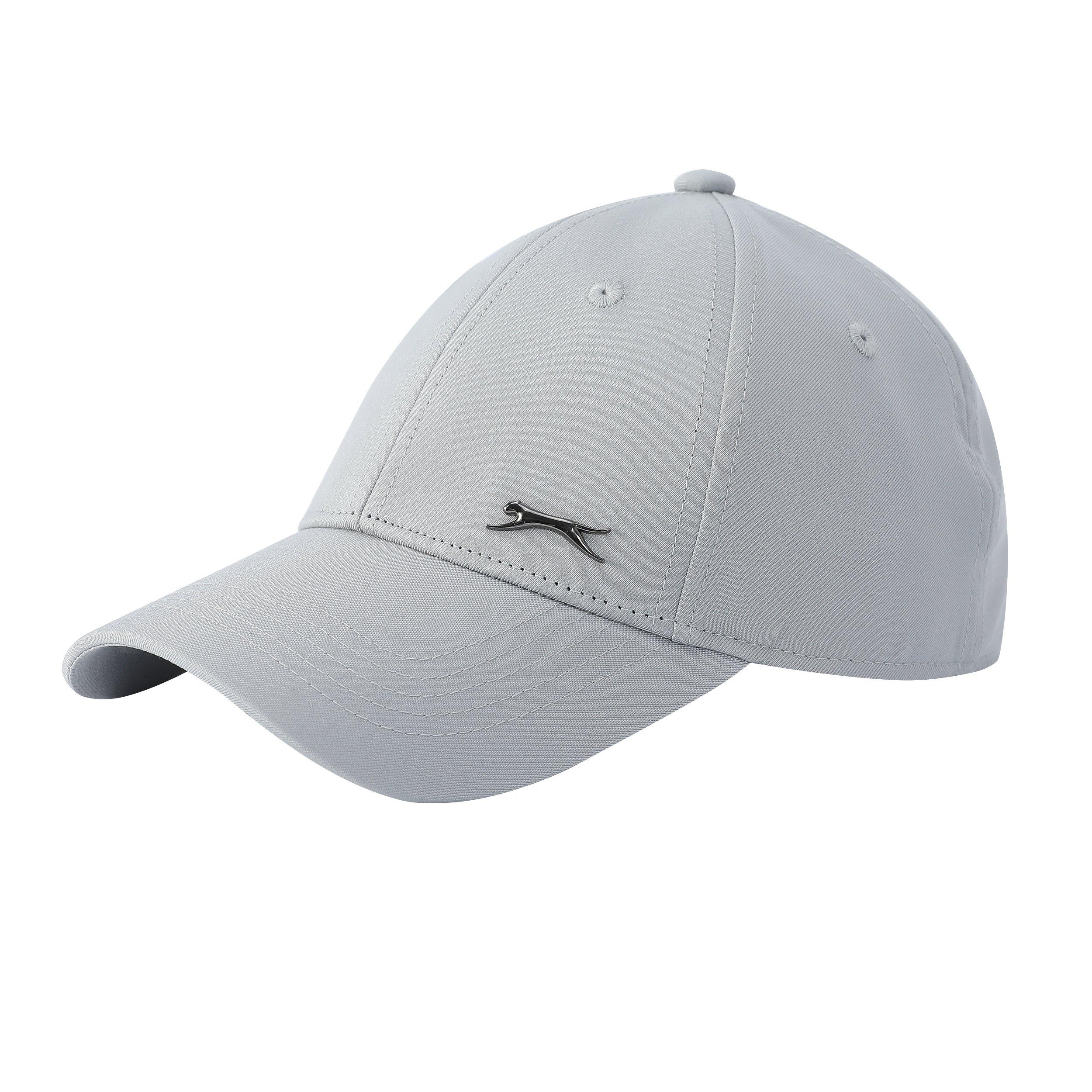 Grey - Slazenger - Metal Badge Cap Mens - 2
