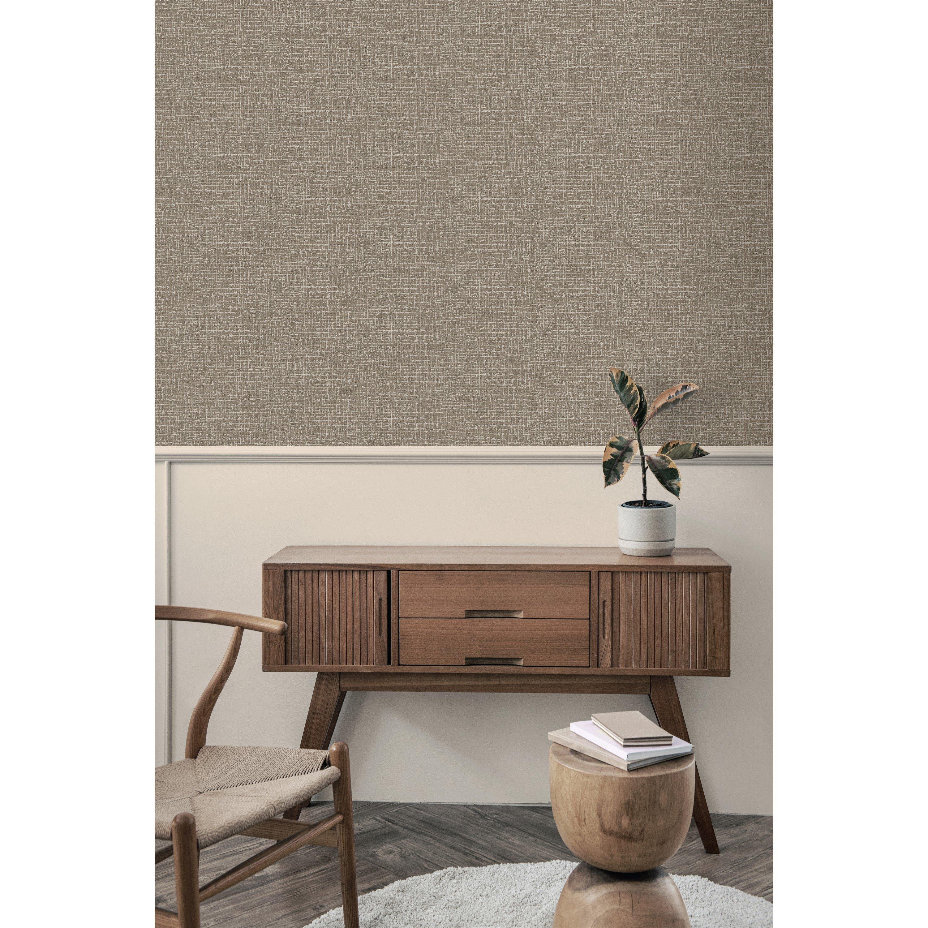 Yellow - Design ID - DID Aztec Silk Gold Wallpaper - 2