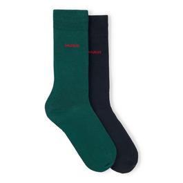 Hugo 2 Pack of Logo Socks