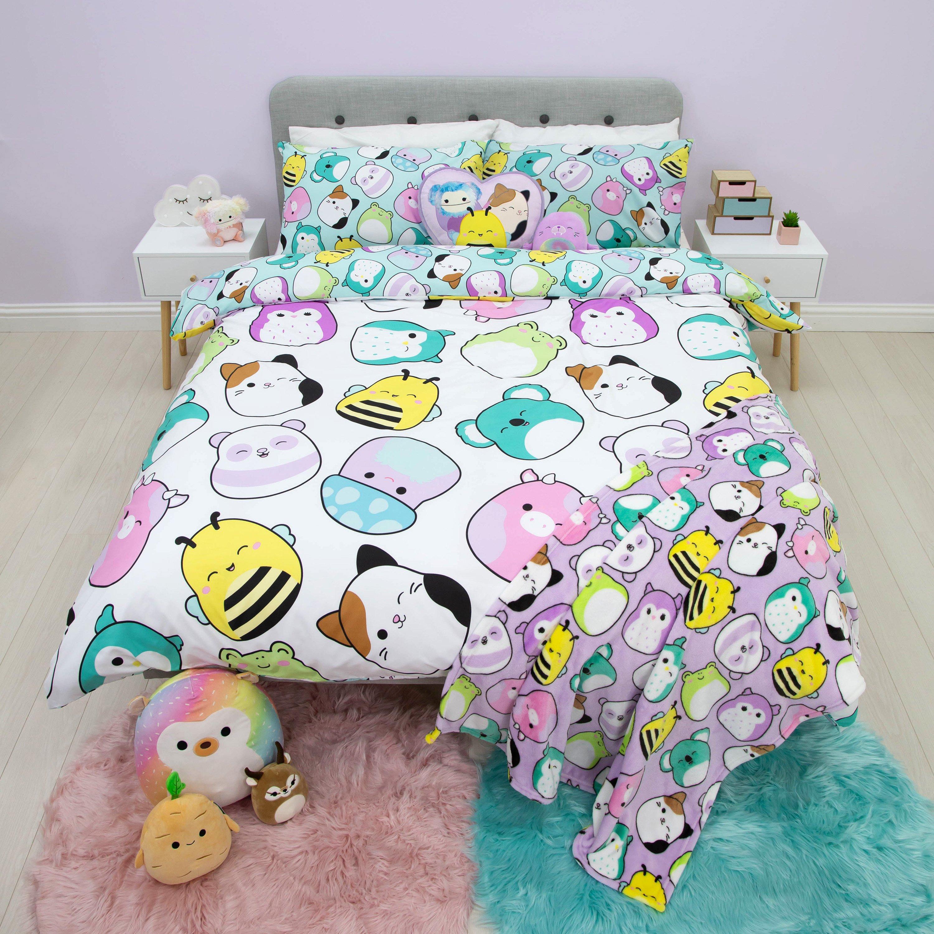 Multi - Squishmallows - Squishmallows Happy Double Duvet - 1