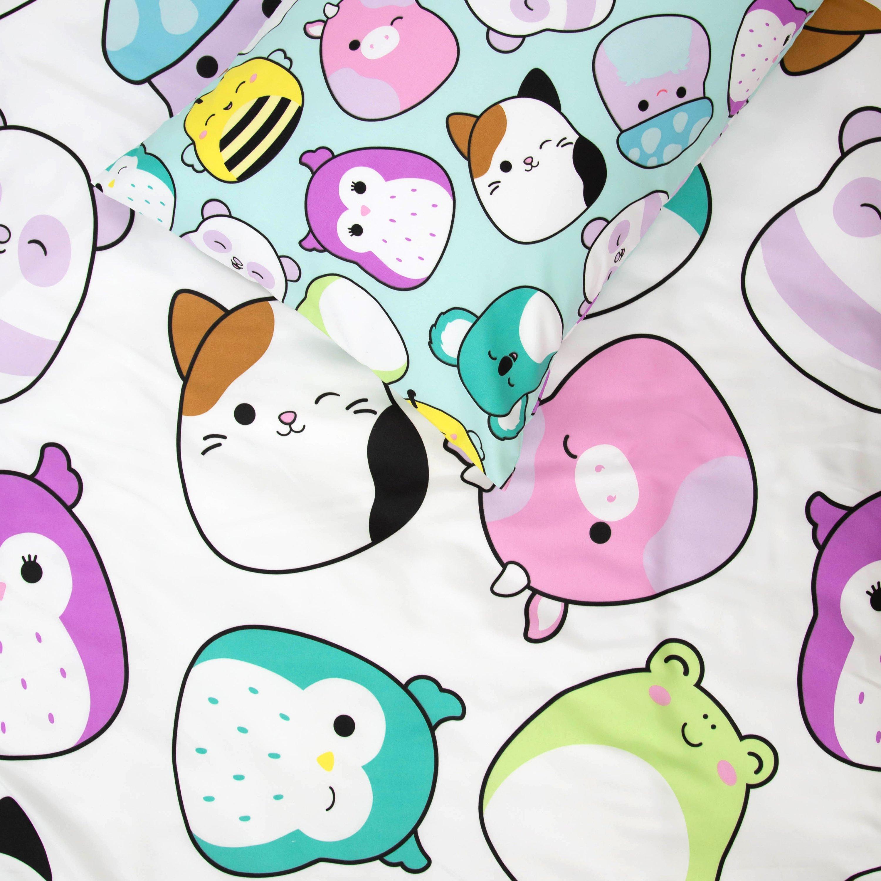 Multi - Squishmallows - Squishmallows Happy Double Duvet - 2