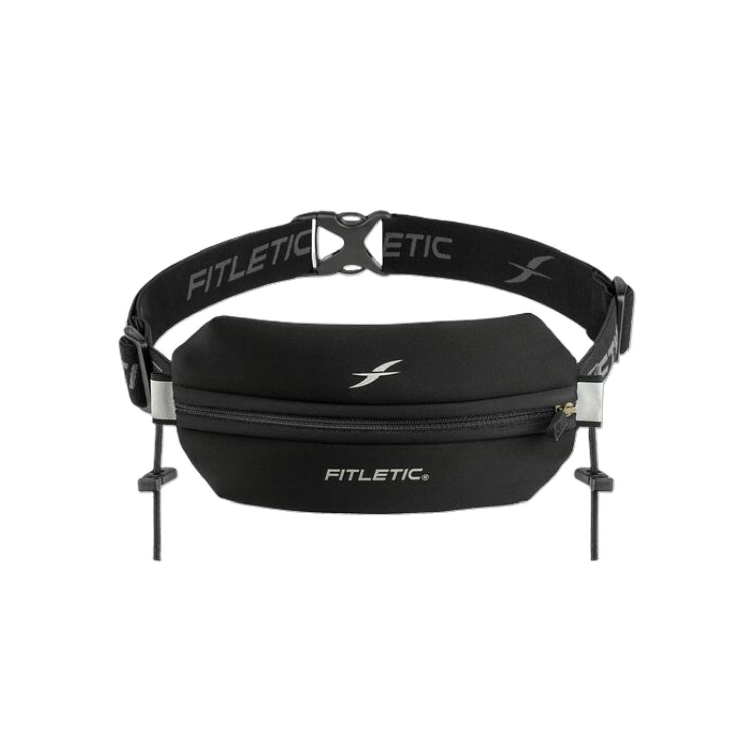 Black - Fitletic - FITLETIC Neo I Race Belt (with bib holder)