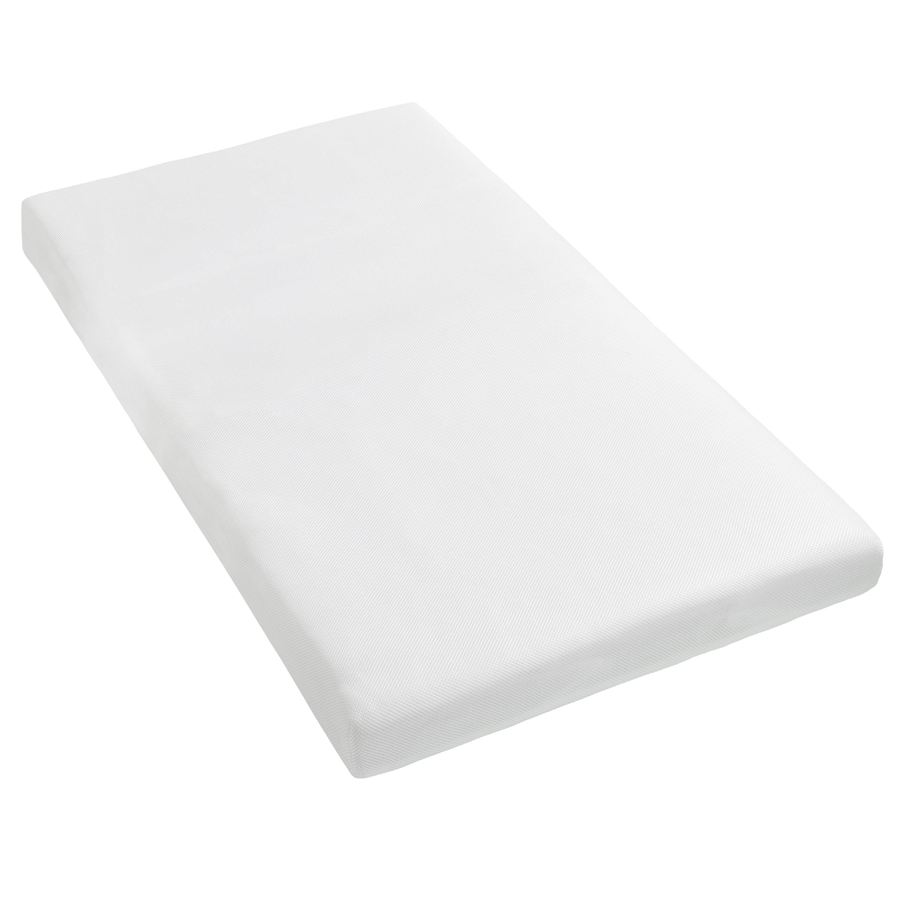 Babymore  Newborn Premium Core Cot Mattress - 120X60 Cm - White - 60x120cm