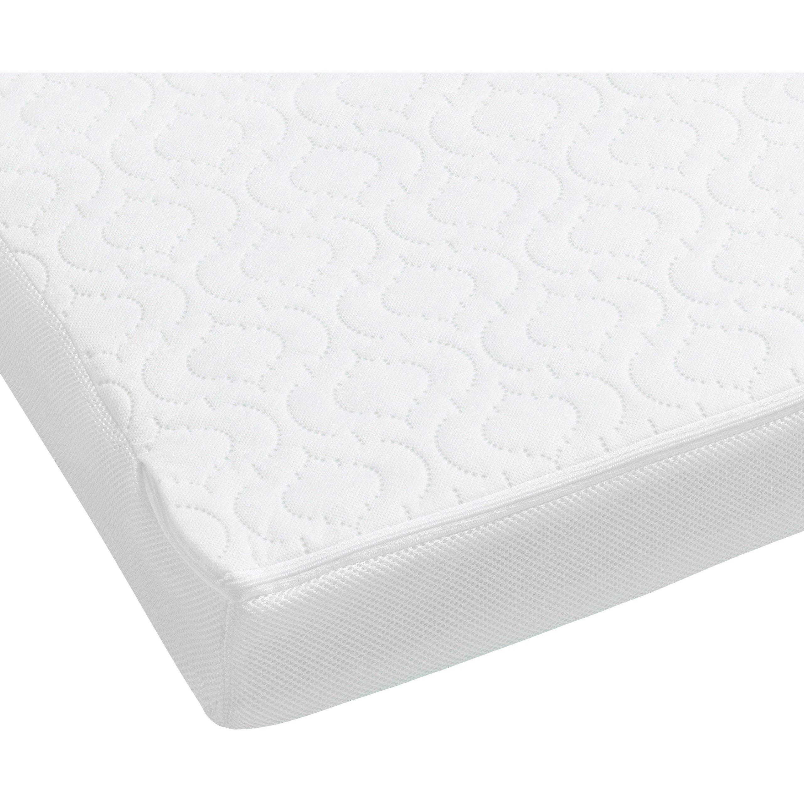 White - Babymore - Premium Core Cot Mattress - 120 x 60 cm - 3