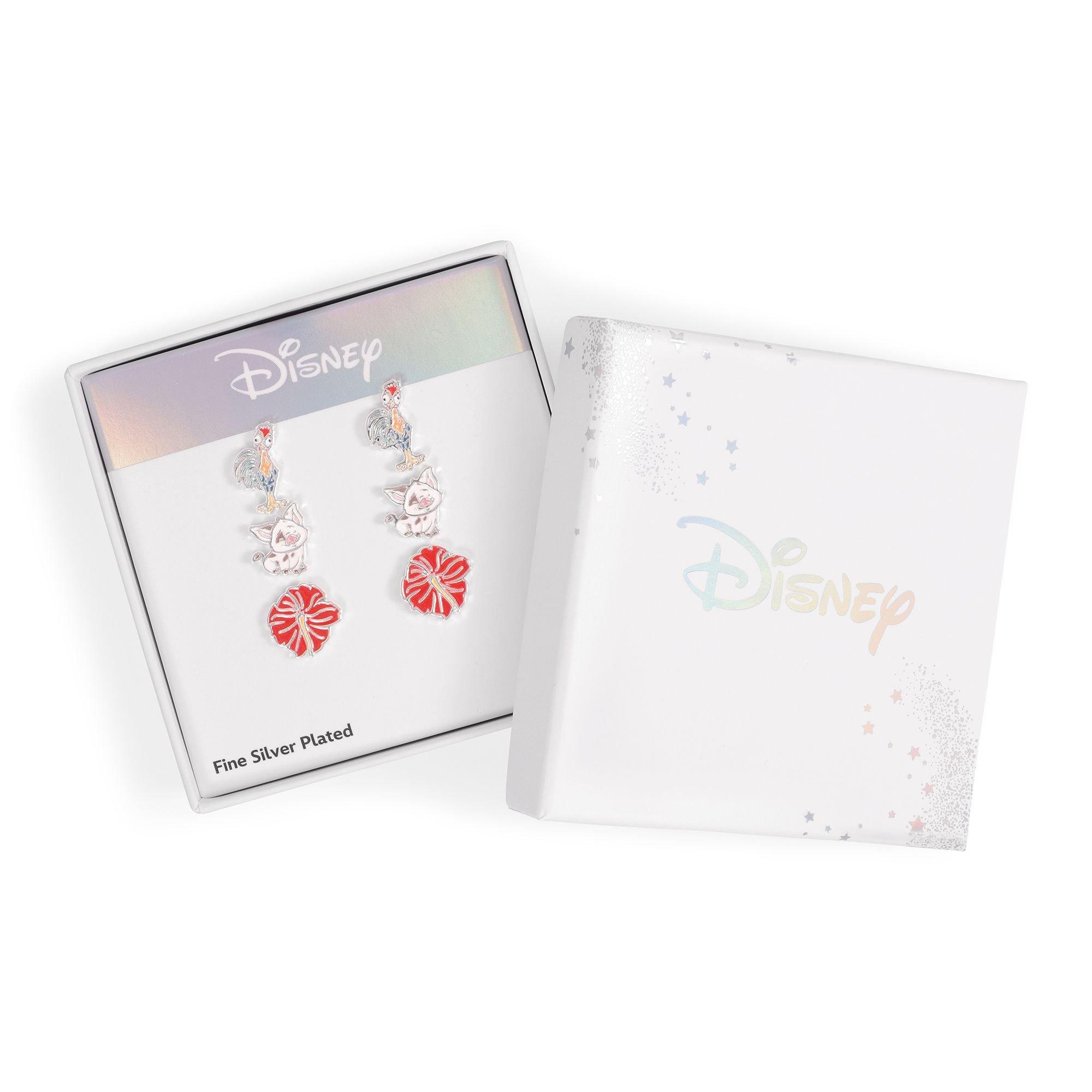 Silver - Moana - Moana silver plated 3PC earring set - 3