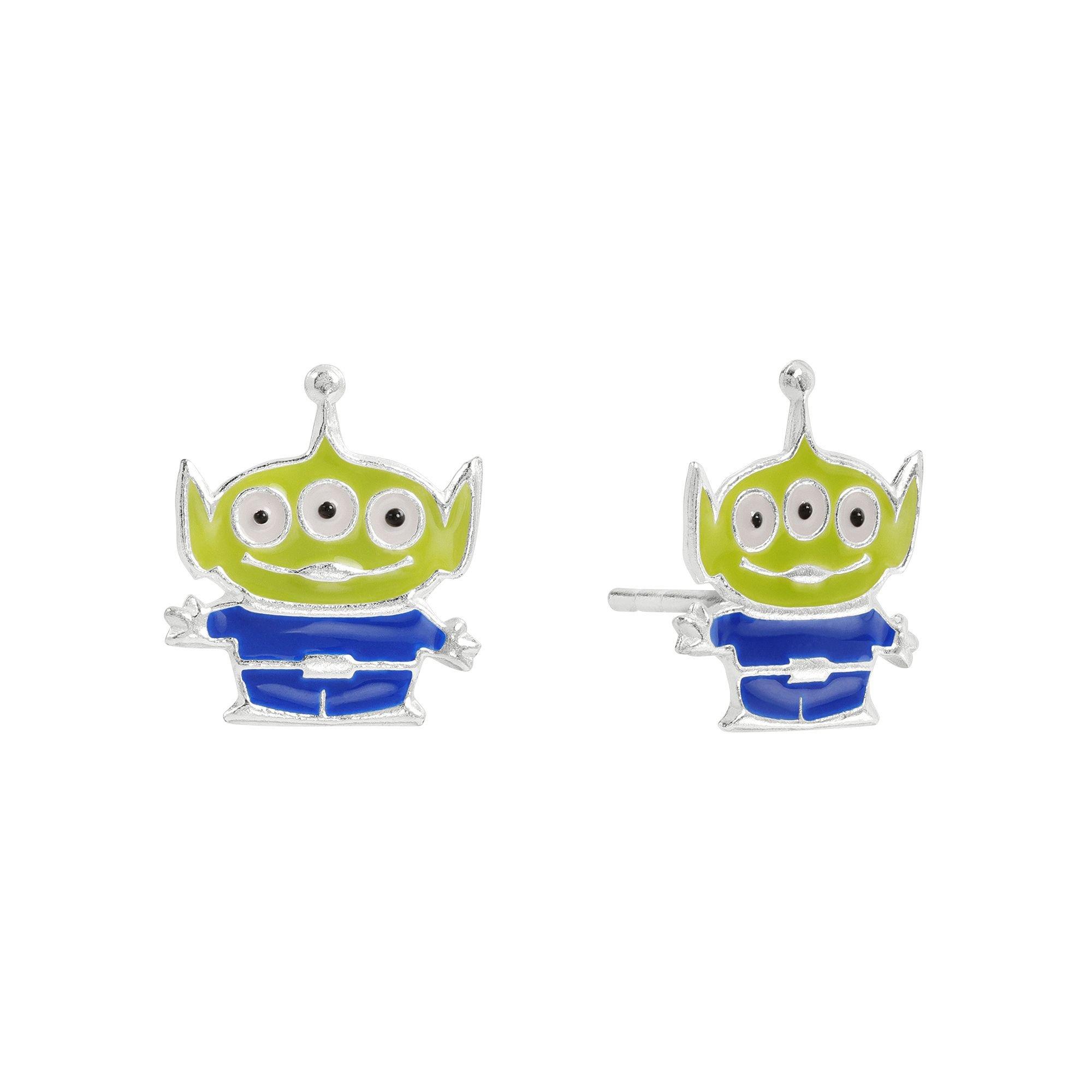 Silver - Toy Story - Toy Story sterling silver 925 enamel earrings - 2