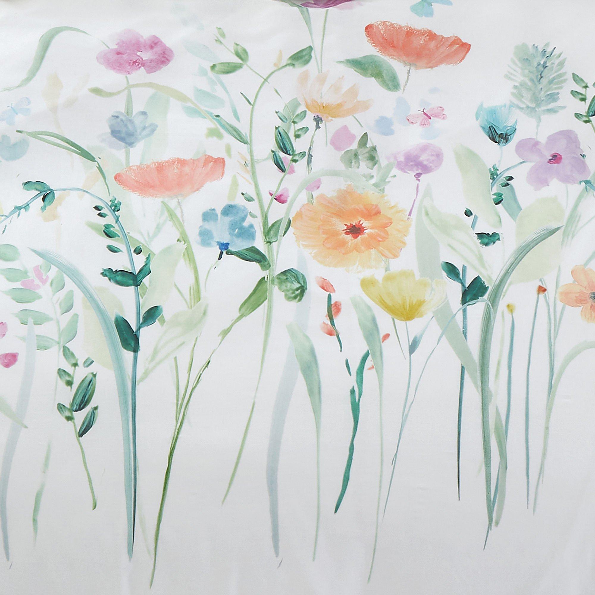 Multi - Appletree Style - Gardenia Cotton Duvet Cover Set - 5