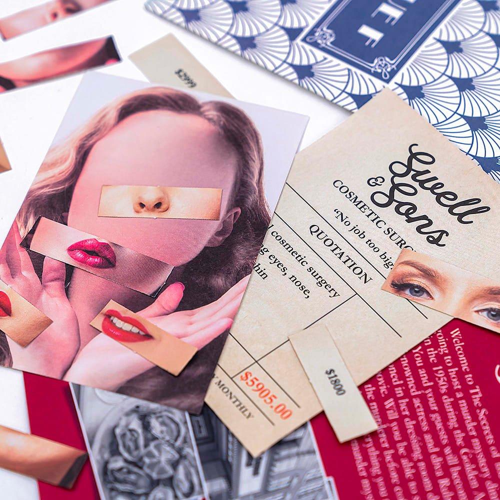 Professor PUZZLE Secrets Of The Silver Screen – Gioco Di Carte Mistery Murder, 8+ Giocatori, Età 14+, Oltre 90 Minuti - 5