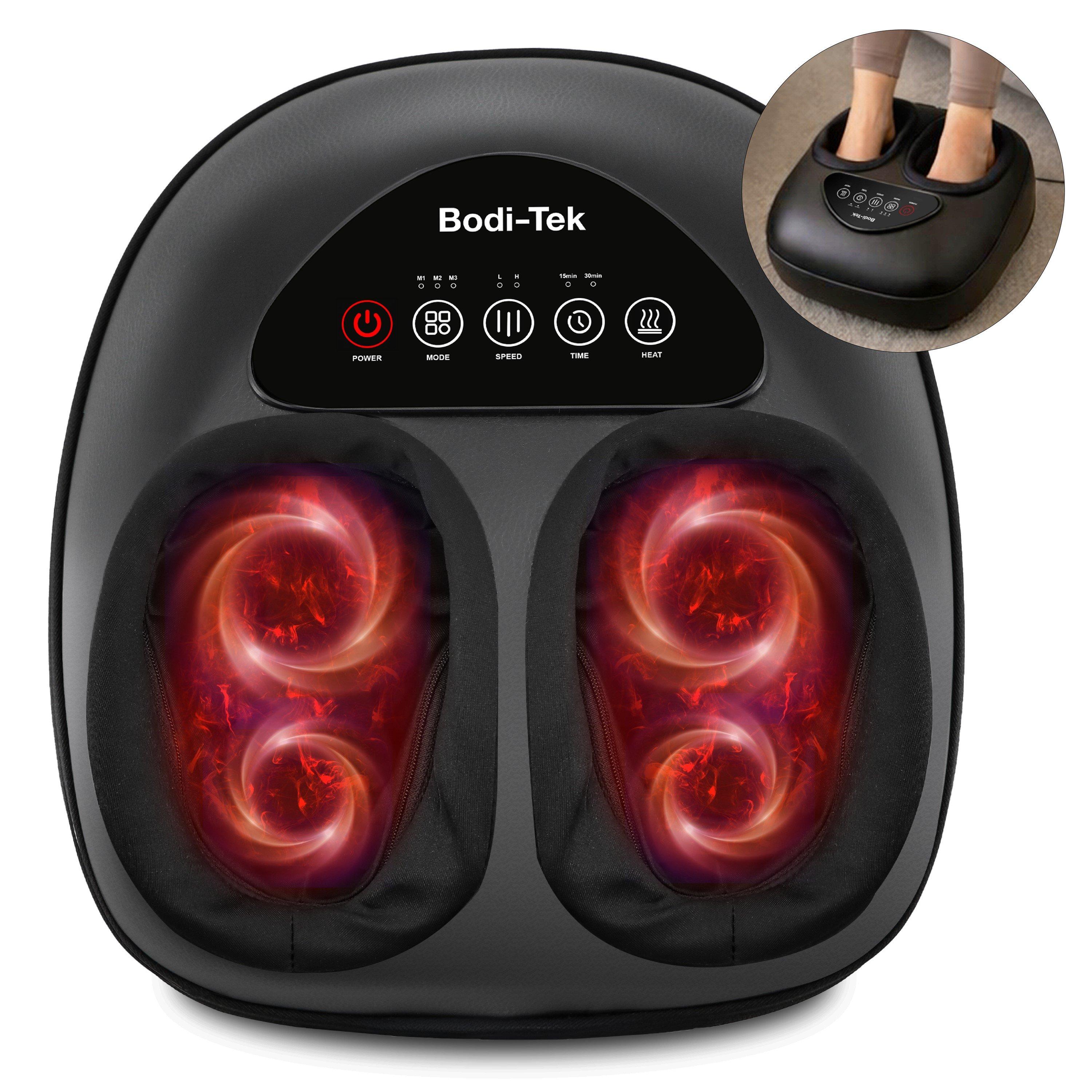 Black - Bodi-Tek - Bodi-Tek Foot-Therapy 3 in 1 Massager - 1