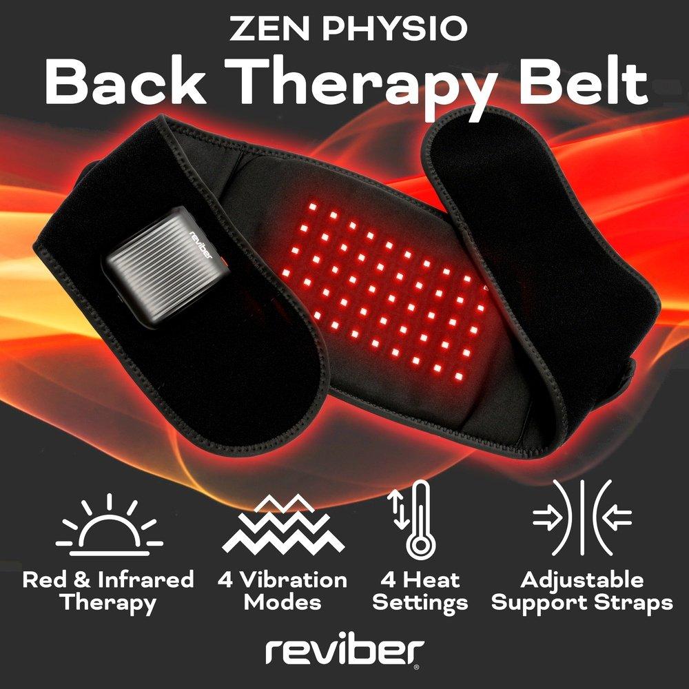 Black - Reviber - Reviber Zen Physio Lower Back Therapy Belt - 3