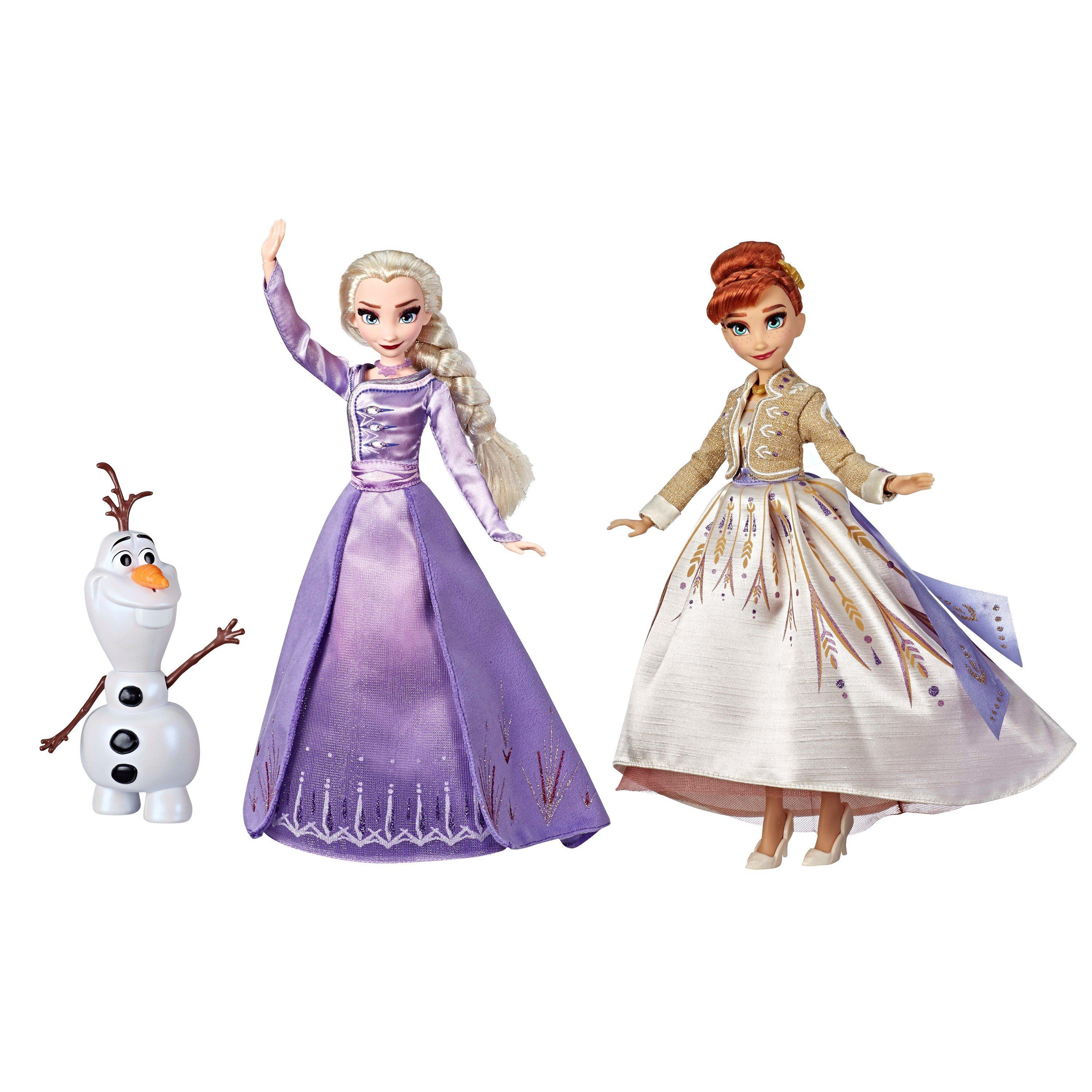 Waren - Disney - Frozen Elsa/Anna/Olaf Fashion Doll Set - 4