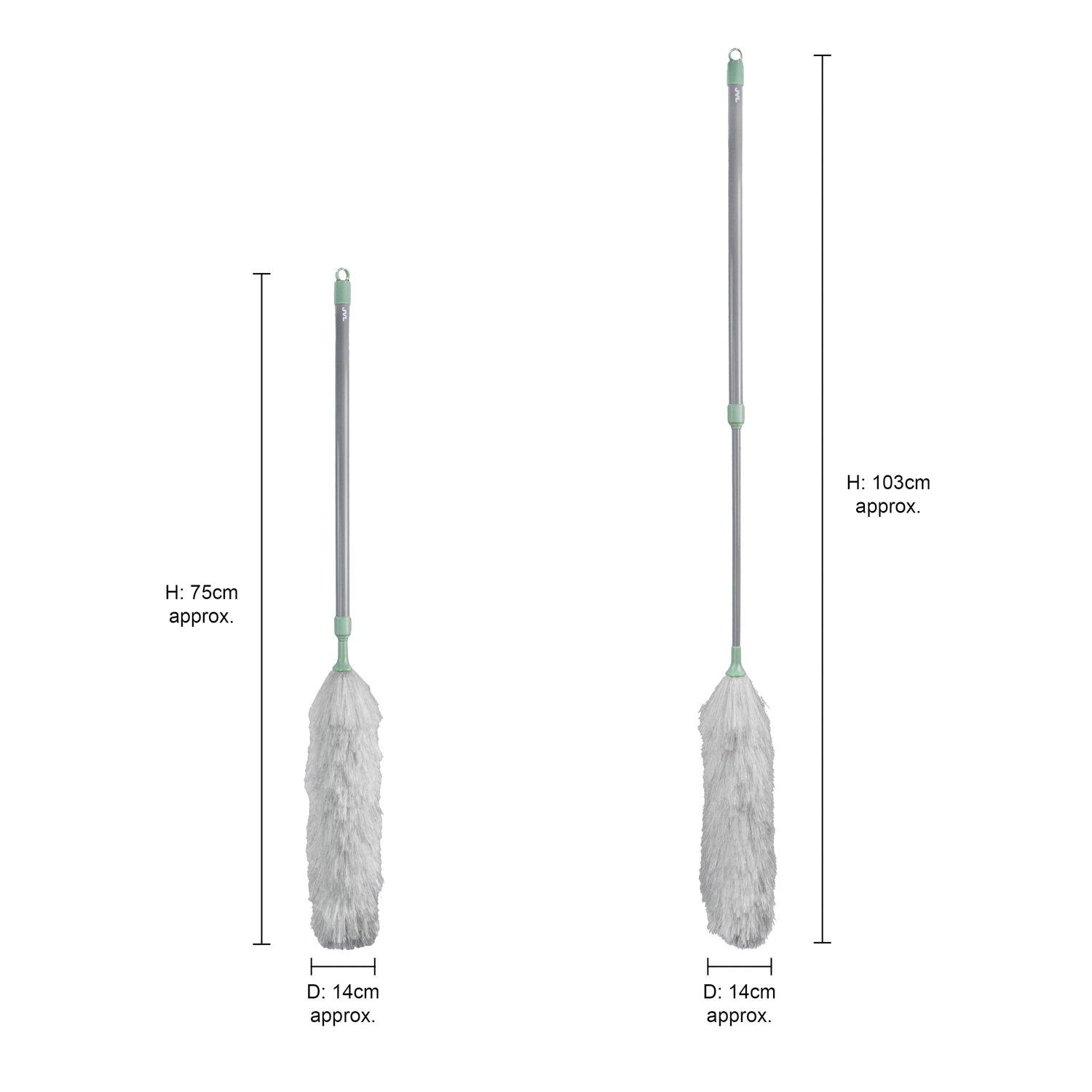 Grey - JVL - JVL Synthetic Duster - Grey - 7