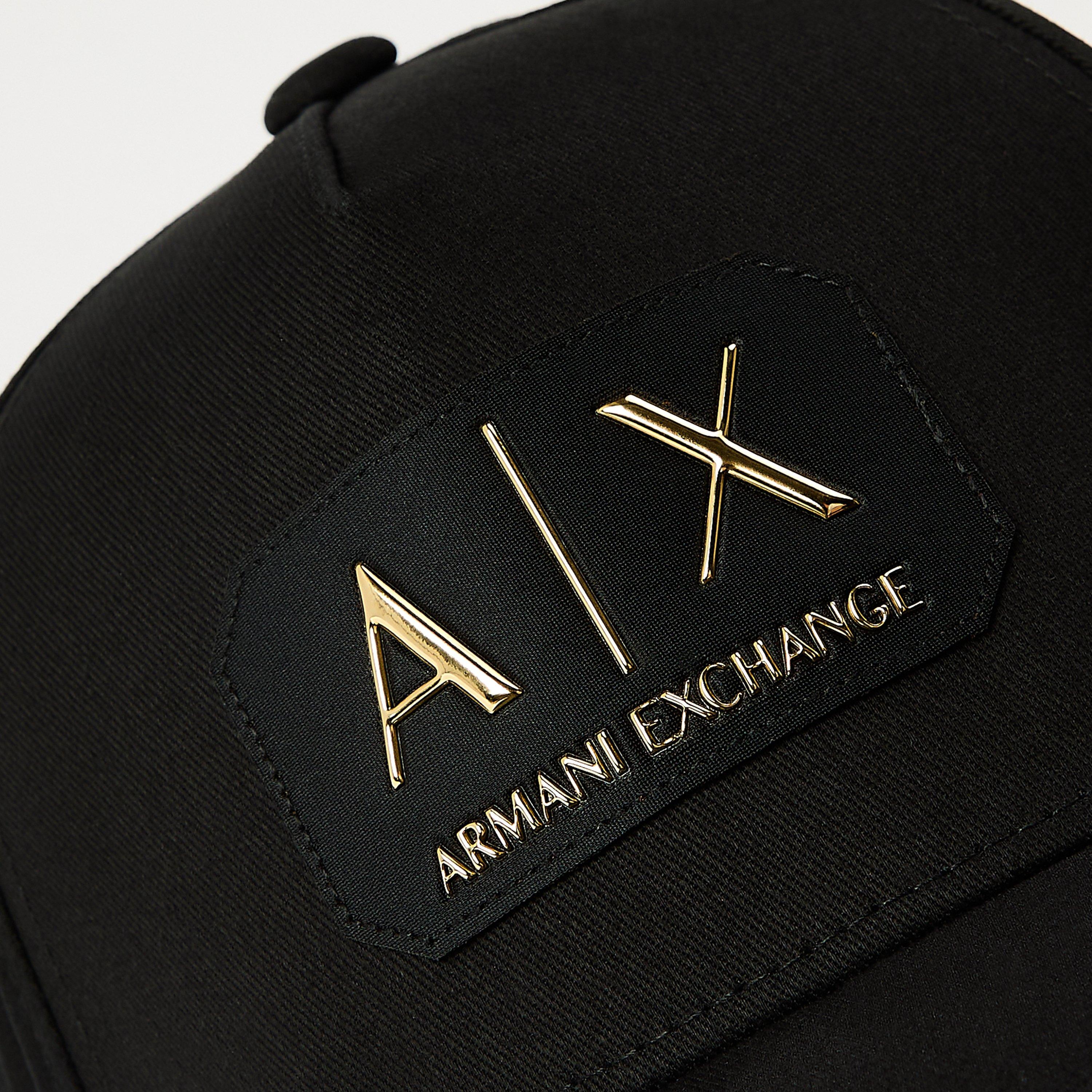 Black UC001 - Armani Exchange - AX Badge Cap Sn61 - 3