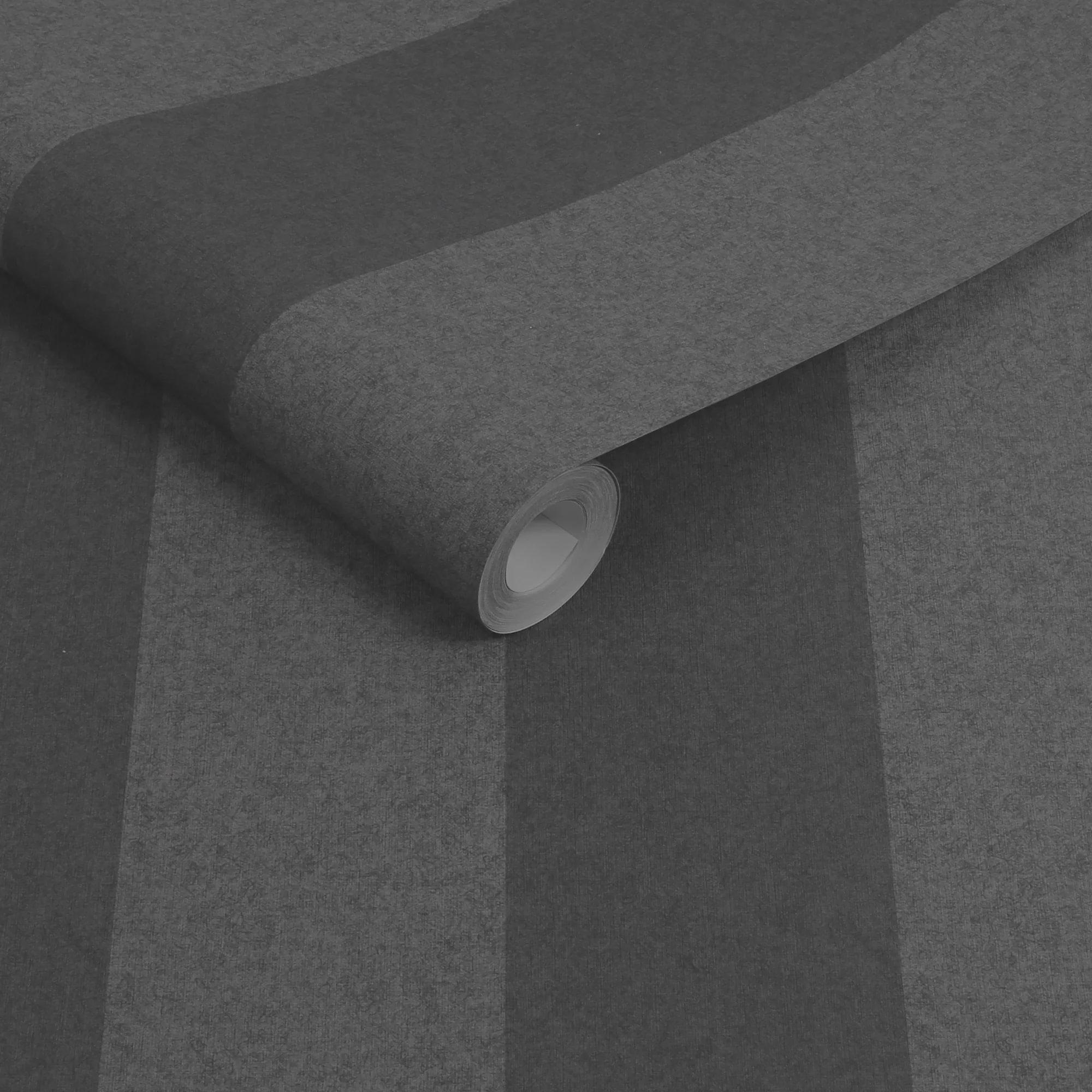 Charcoal - Superfresco Easy - Regent Stripe Charcoal Wallpaper - 3
