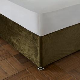 Catherine Lansfield Kingsley Matt Velvet Elasticated Divan Base Wrap