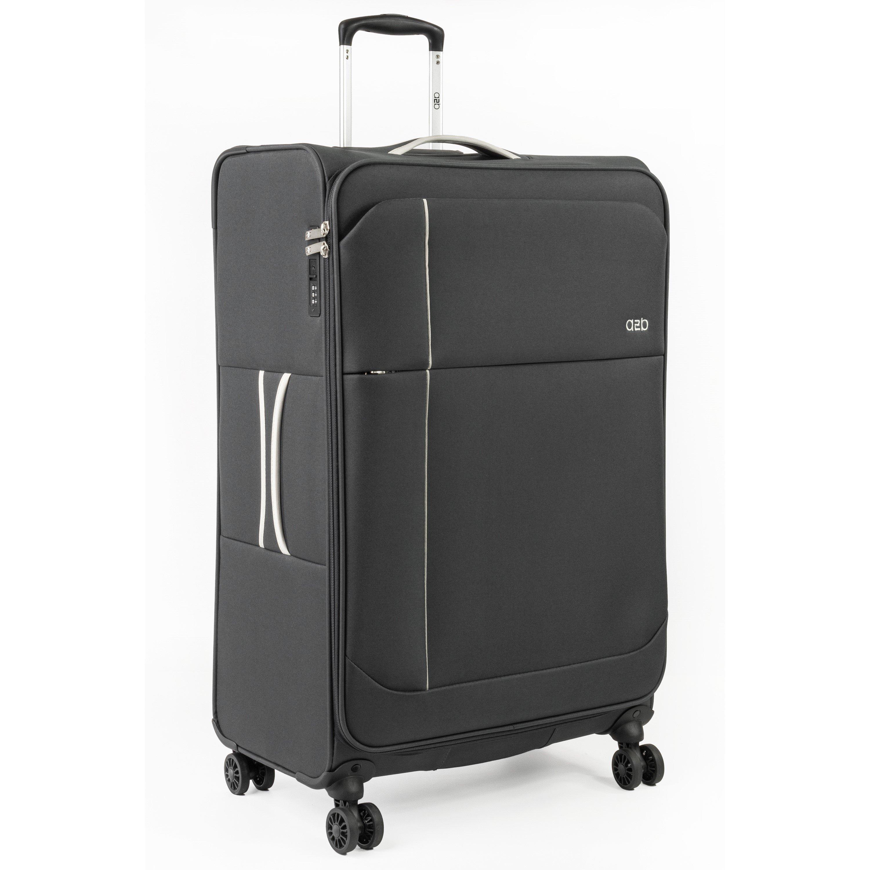 A2b  Odyssey Hold Suitcases Lightweight Travel Luggage - Charcoal - Medium