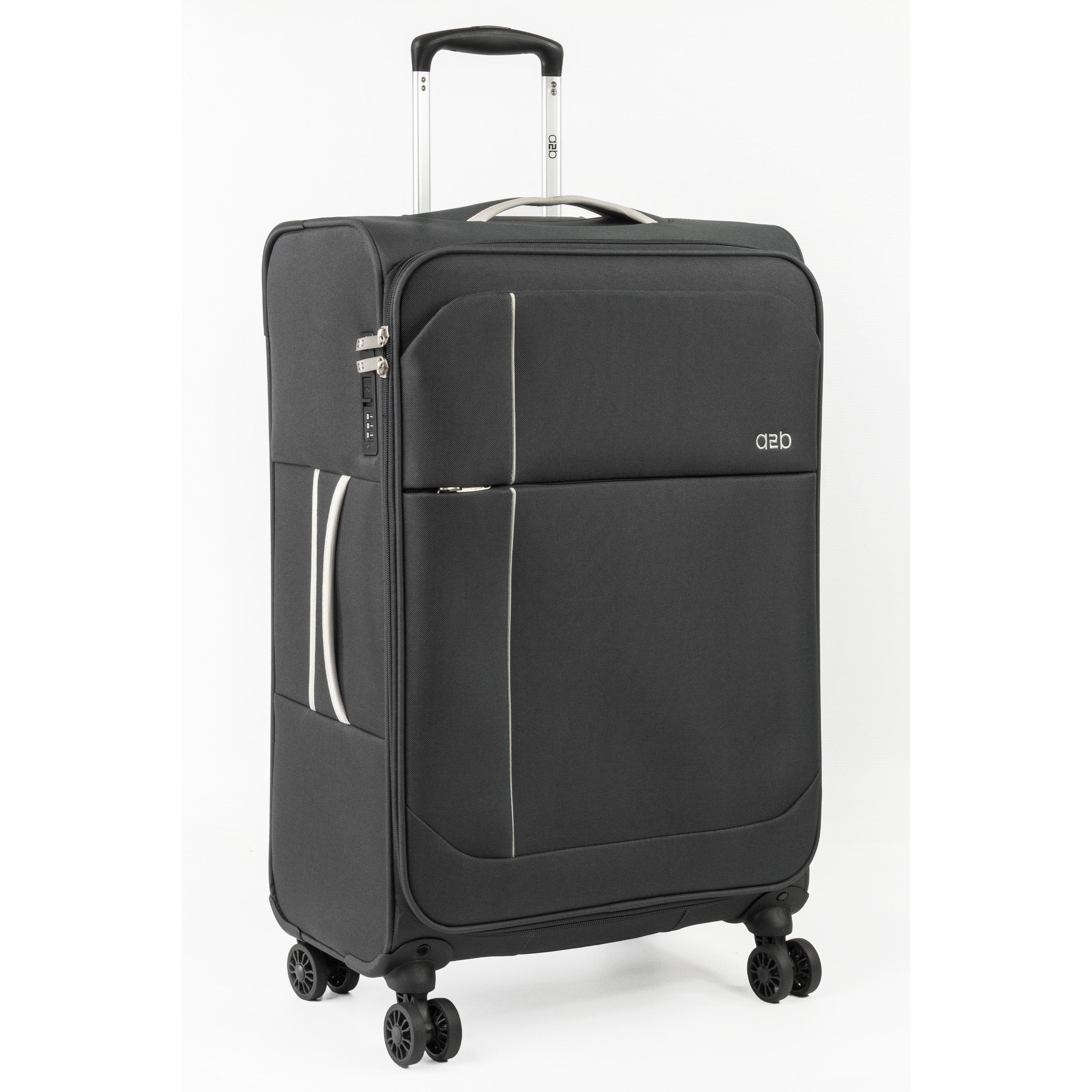 Charcoal - A2B - Odyssey Hold Suitcases Lightweight Travel Luggage - 2