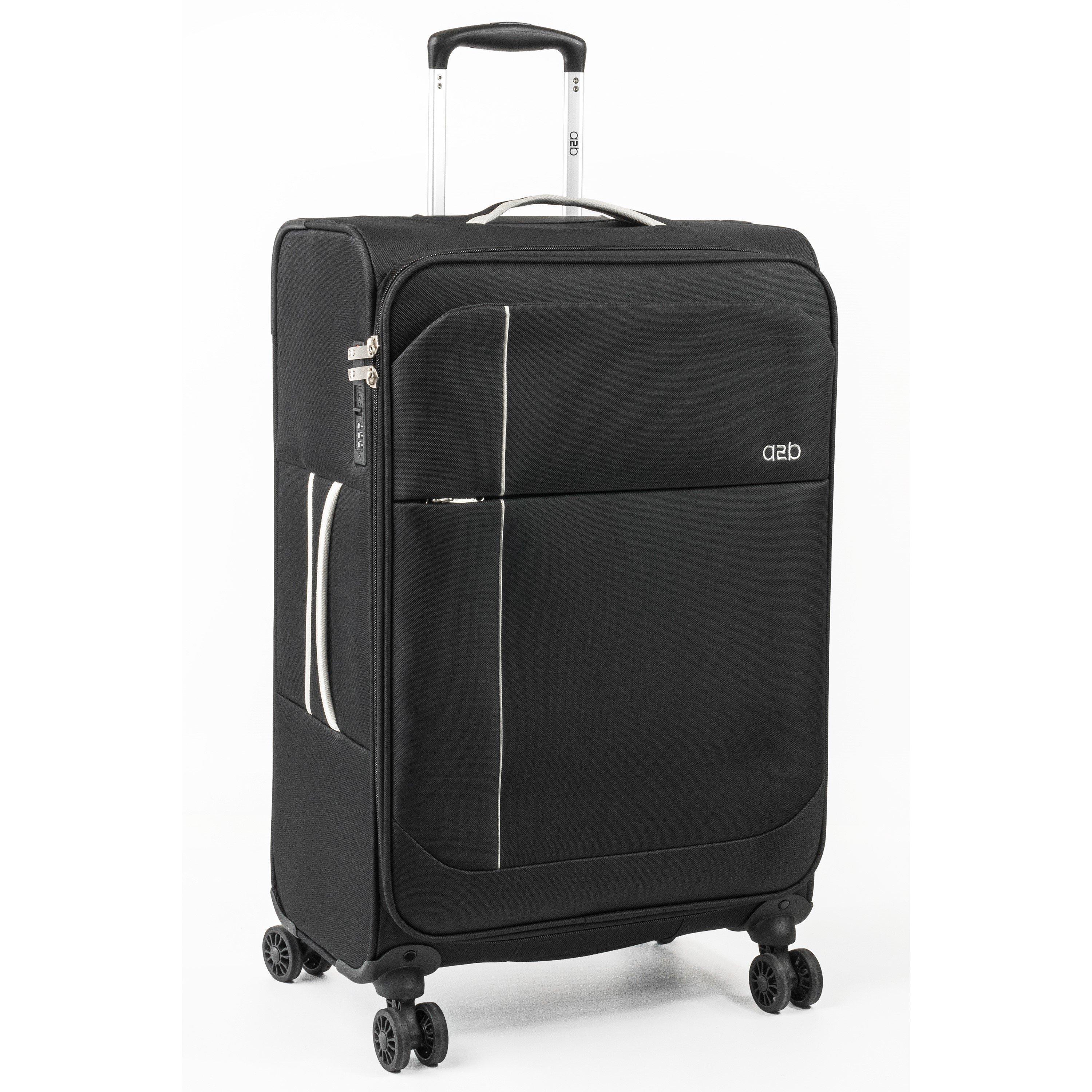 Black - A2B - Odyssey Hold Suitcases Lightweight Travel Luggage - 2