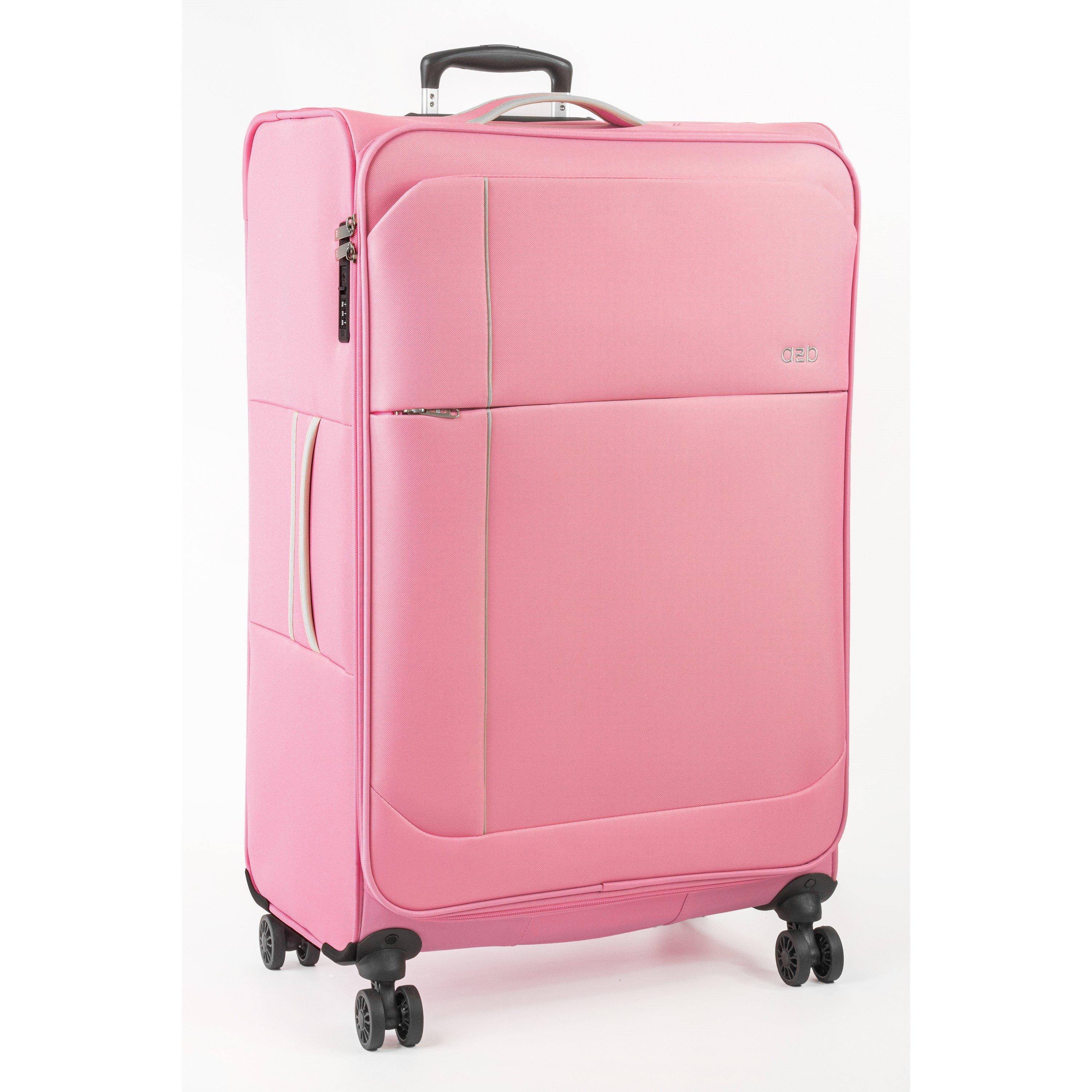 A2b  Odyssey Hold Suitcases Lightweight Travel Luggage - Pink - Medium